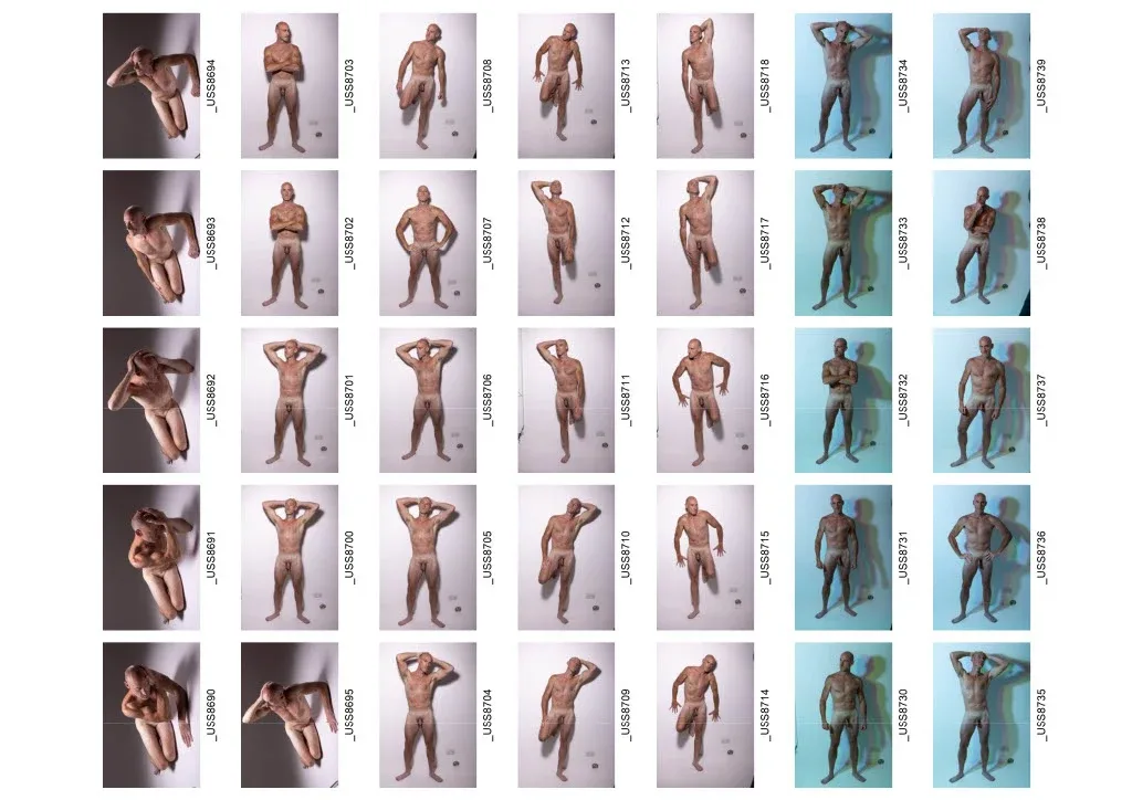 700+ Male Nude Reference Image