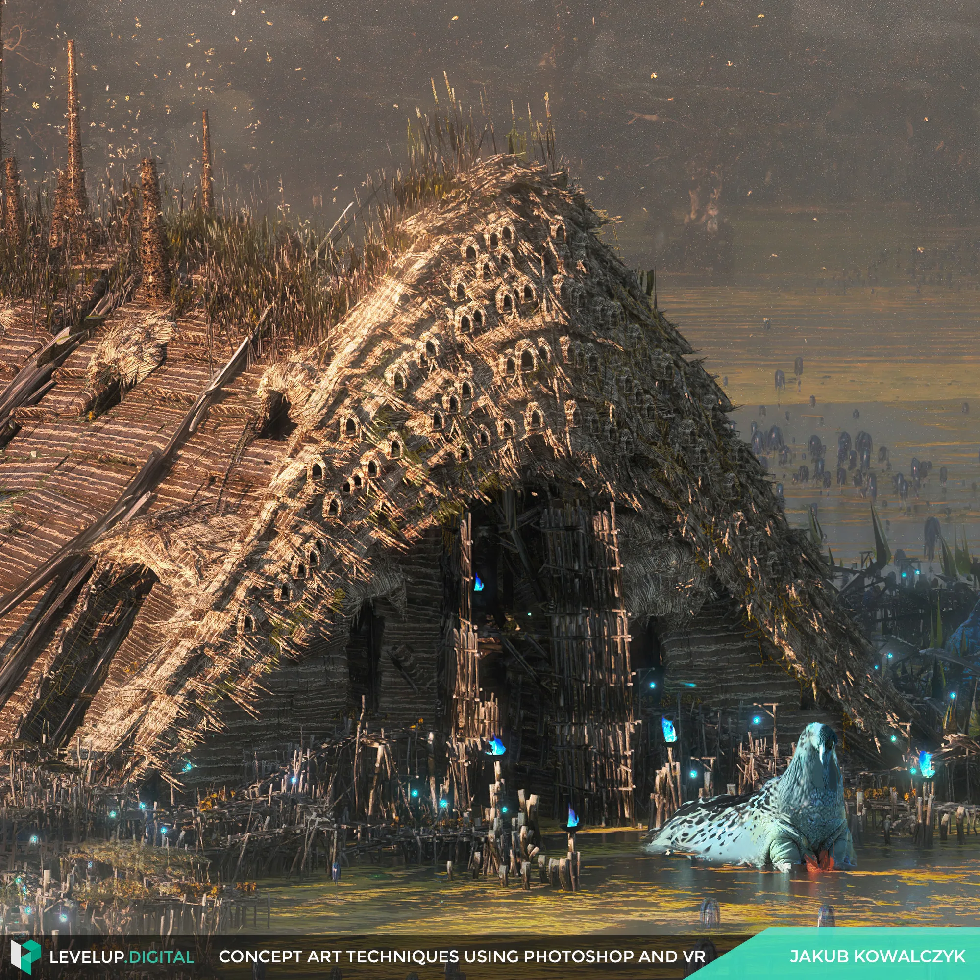 Concept Art Techniques using Photoshop and VR | Jakub Kowalczyk