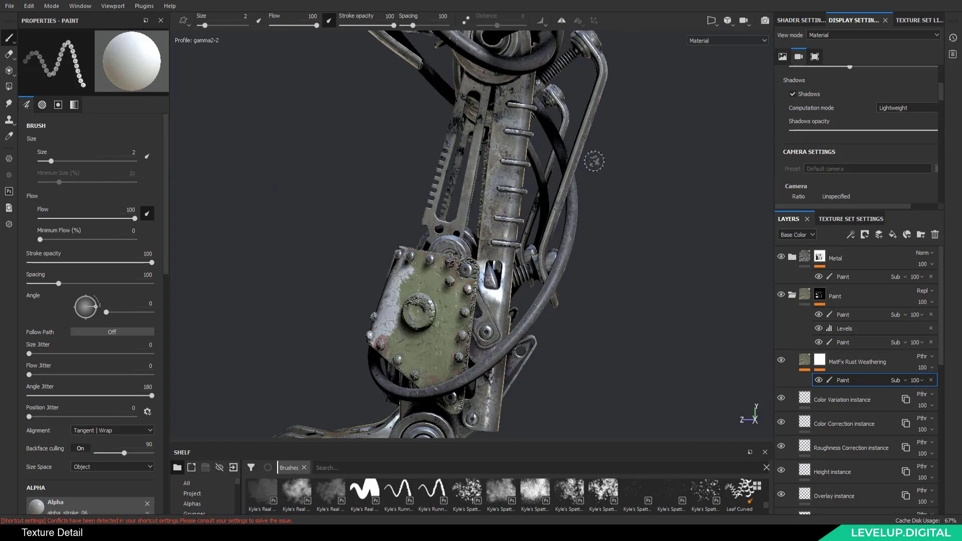 Modeling and Texturing a Mechanical Dog | Lennard Claussen