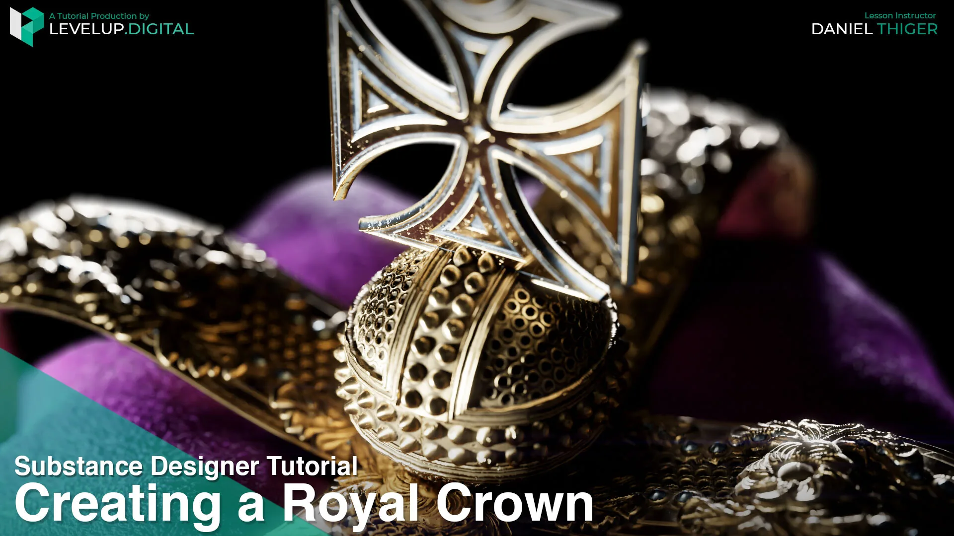 Creating a Royal Crown in Substance Designer | Daniel Thiger