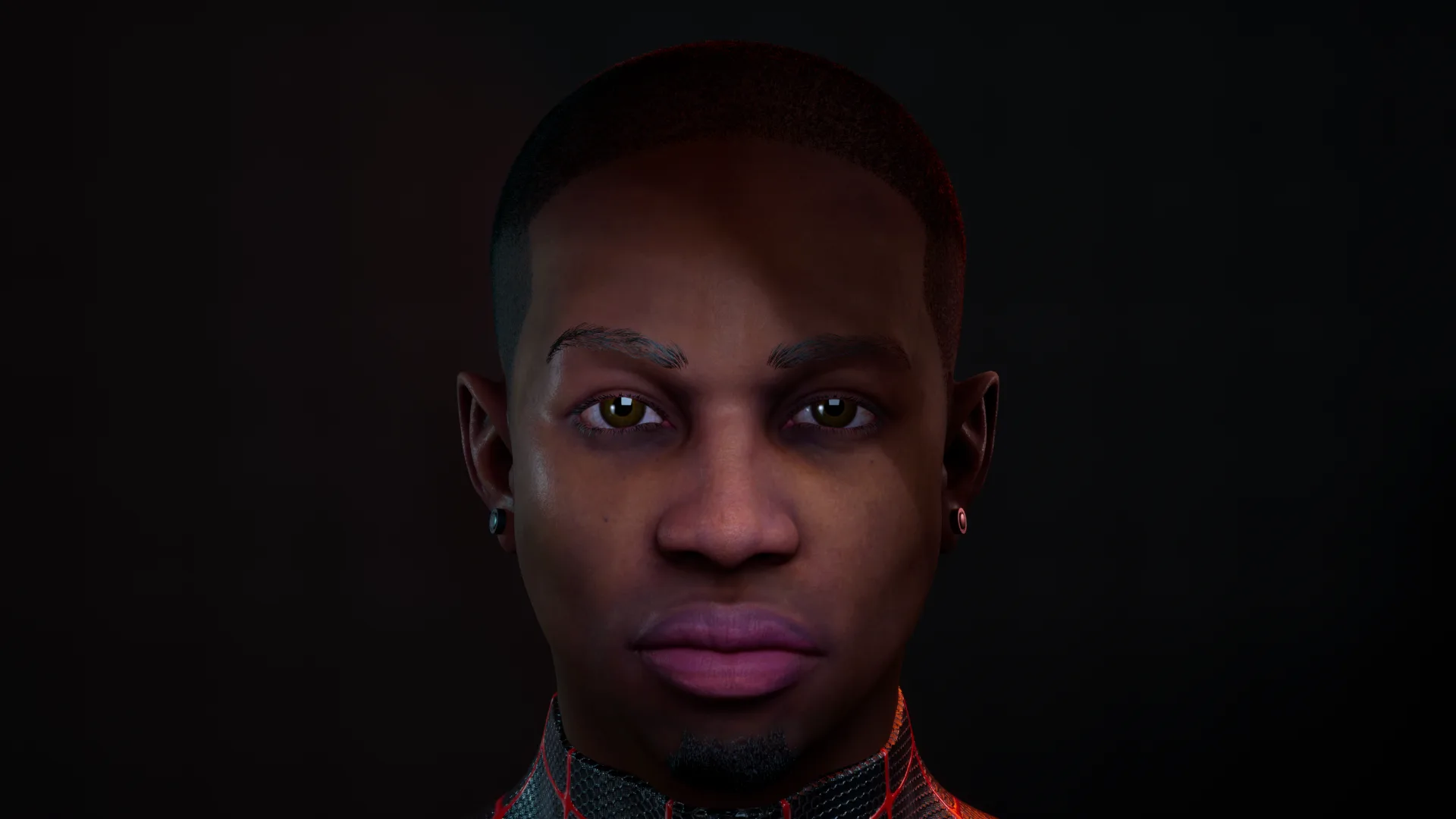 Real-time Black Skin Look Dev - Project Files + Free Skin Shader