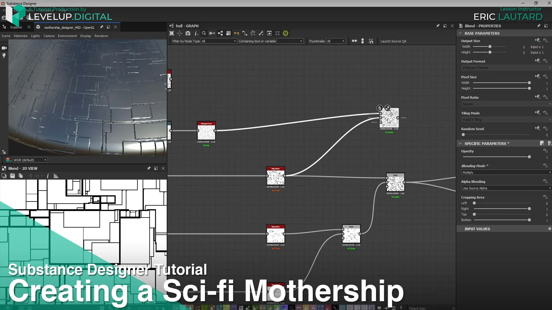 Creating a Sci-Fi Mothership | Eric Lautard