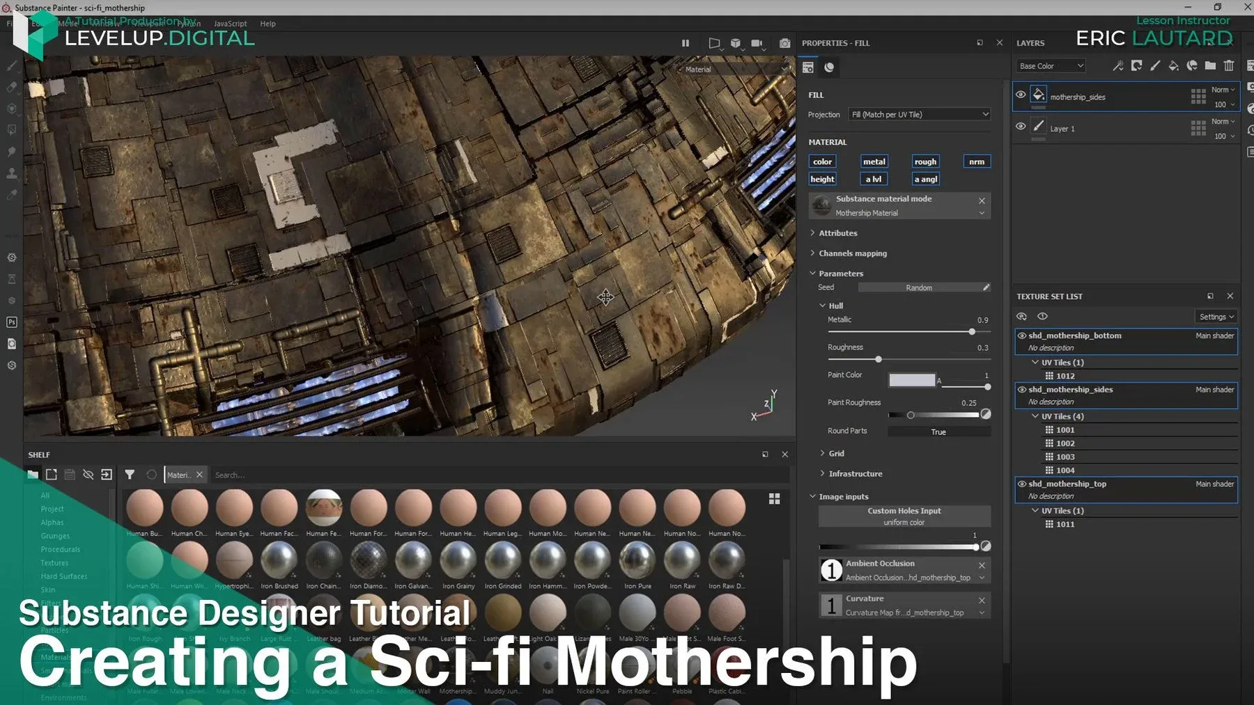 Creating a Sci-Fi Mothership | Eric Lautard