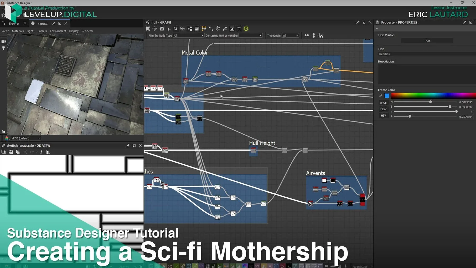 Creating a Sci-Fi Mothership | Eric Lautard