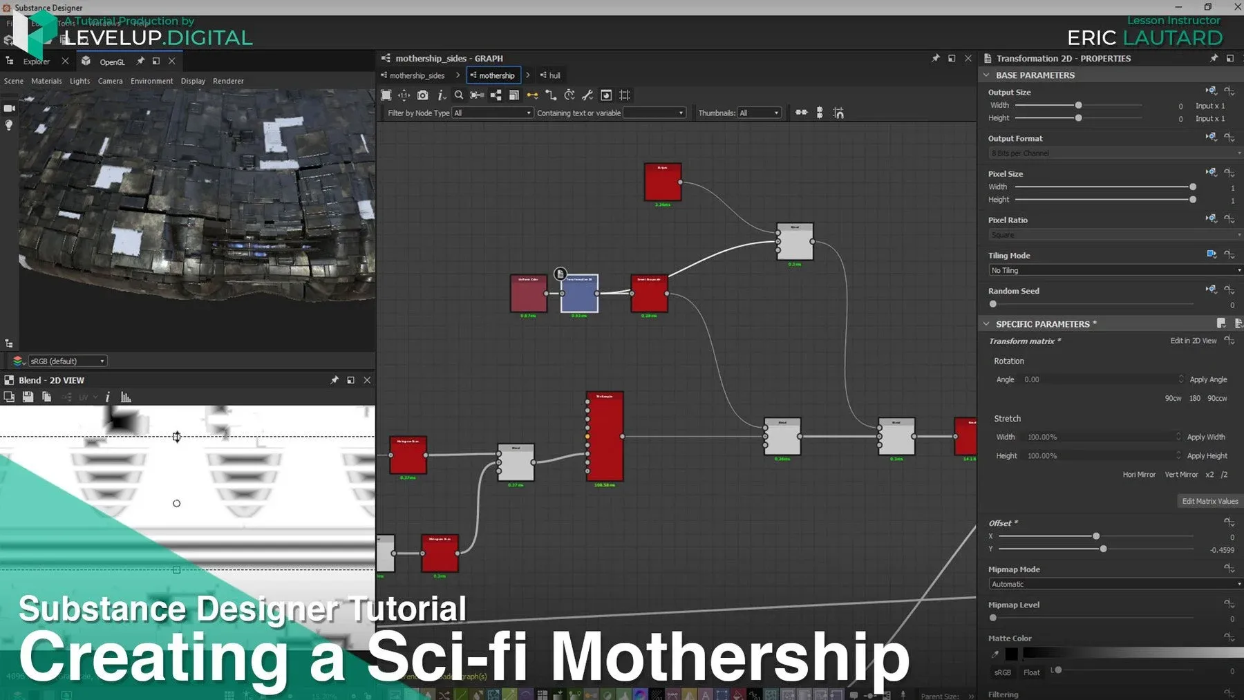 Creating a Sci-Fi Mothership | Eric Lautard