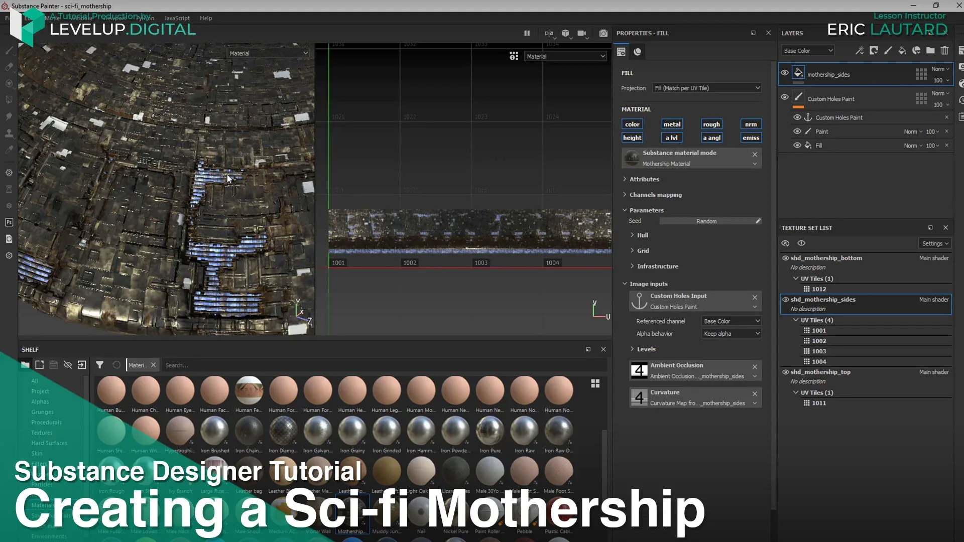 Creating a Sci-Fi Mothership | Eric Lautard