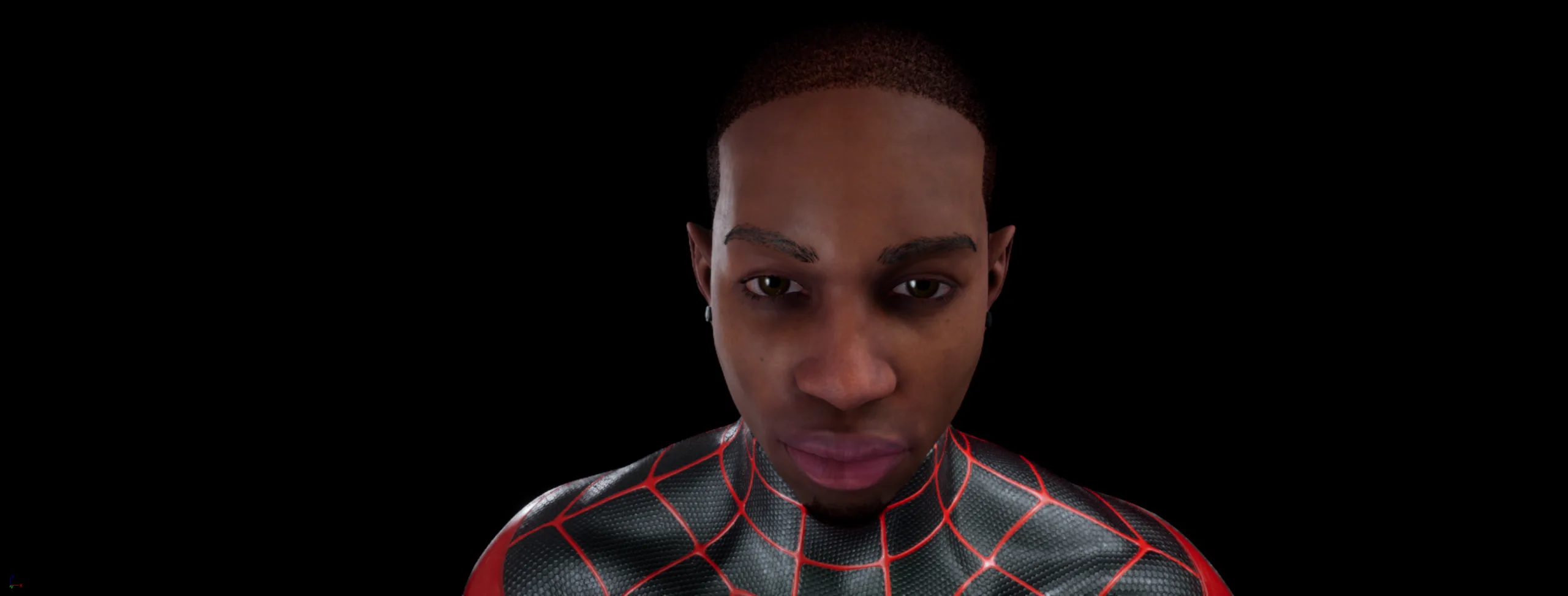 Real-time Black Skin Look Dev - Project Files + Free Skin Shader