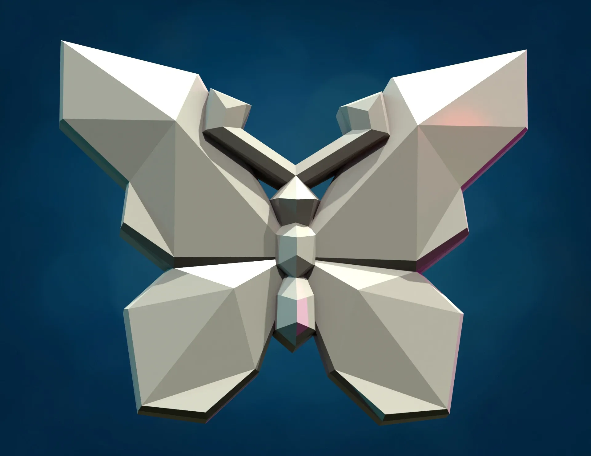 Butterfly Low Poly