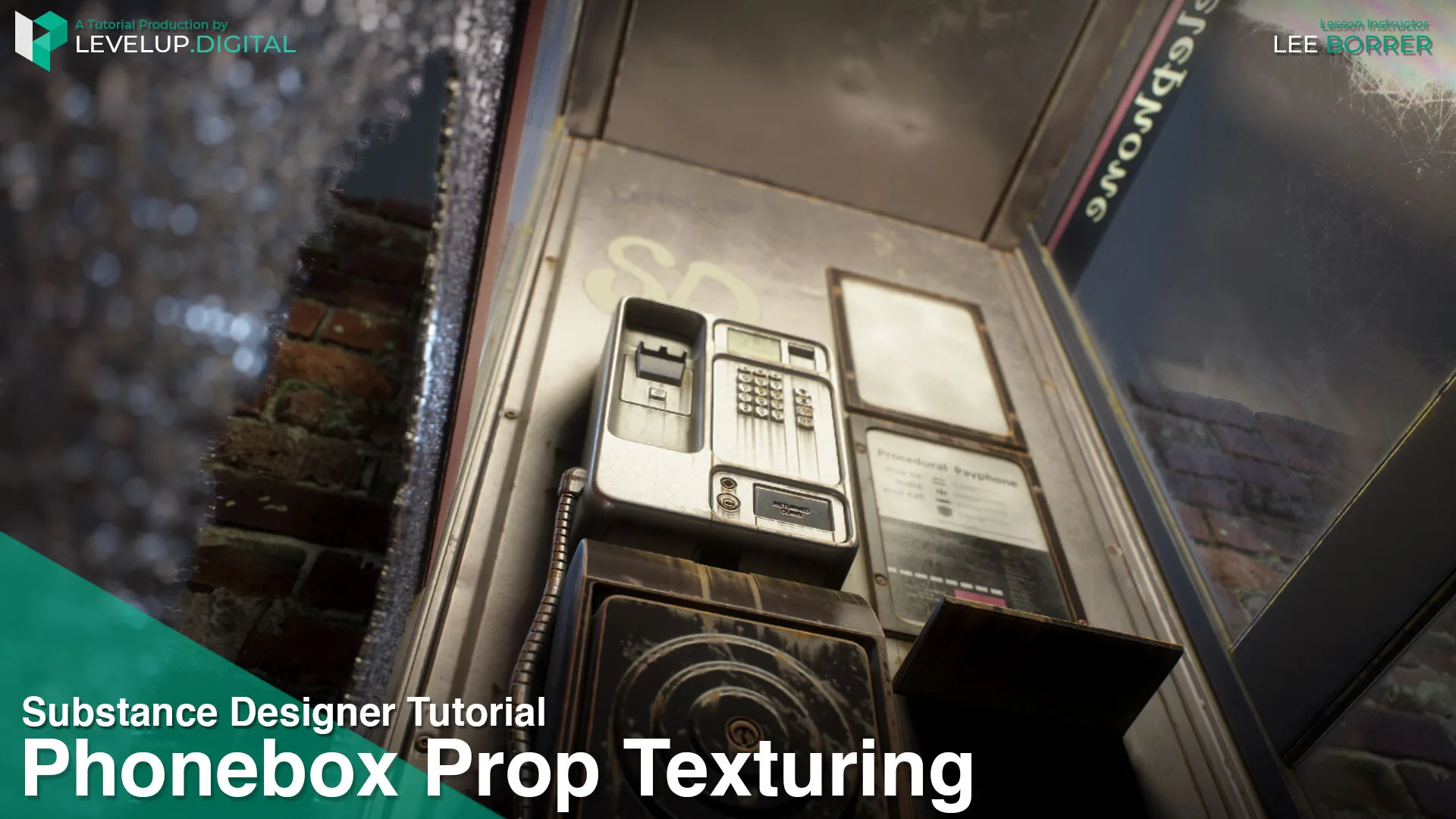 Prop Texturing in Substance Designer | Lee Borrer