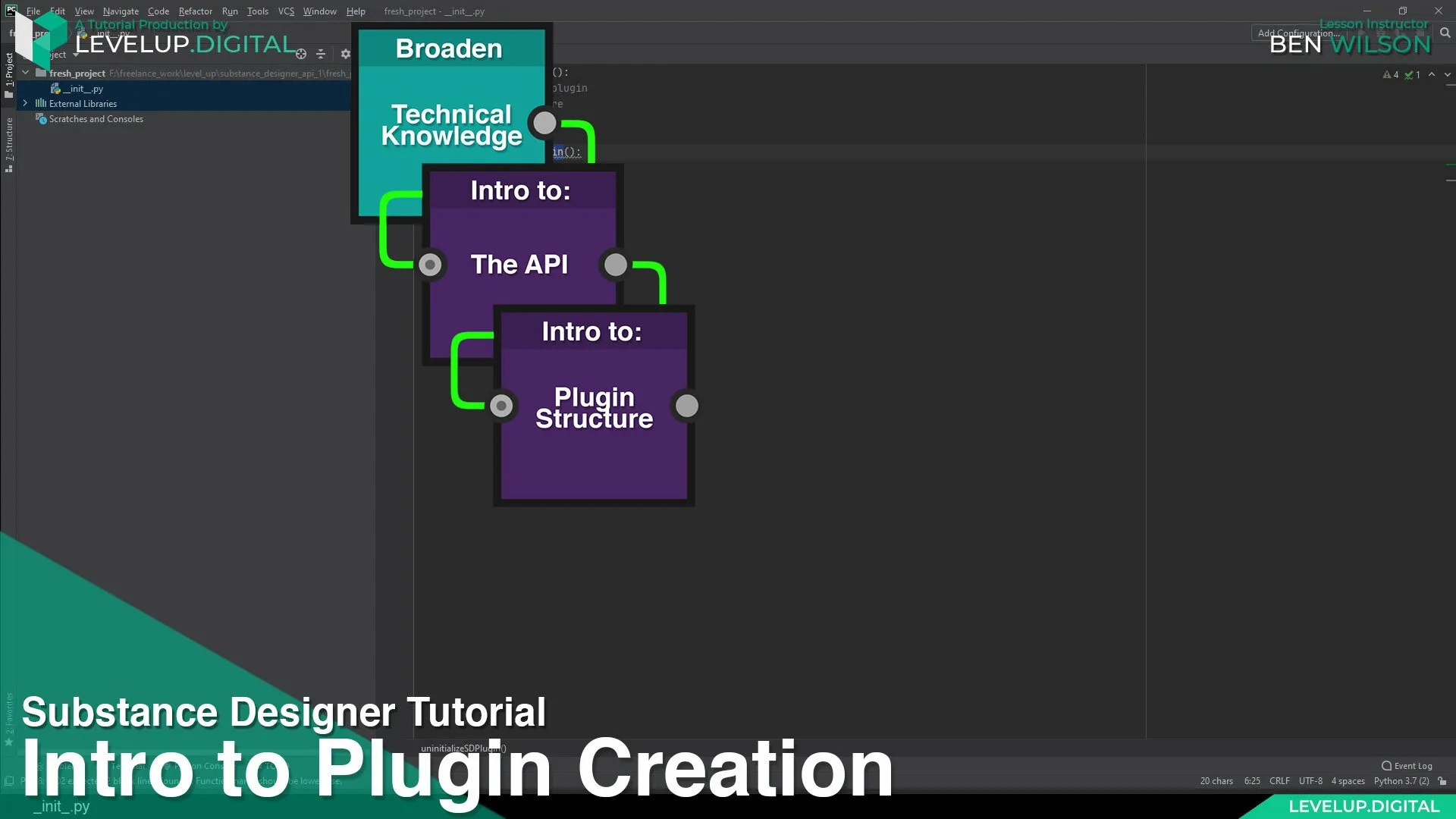 Intro to Plugin Creation in Substance Designer | Ben Wilson