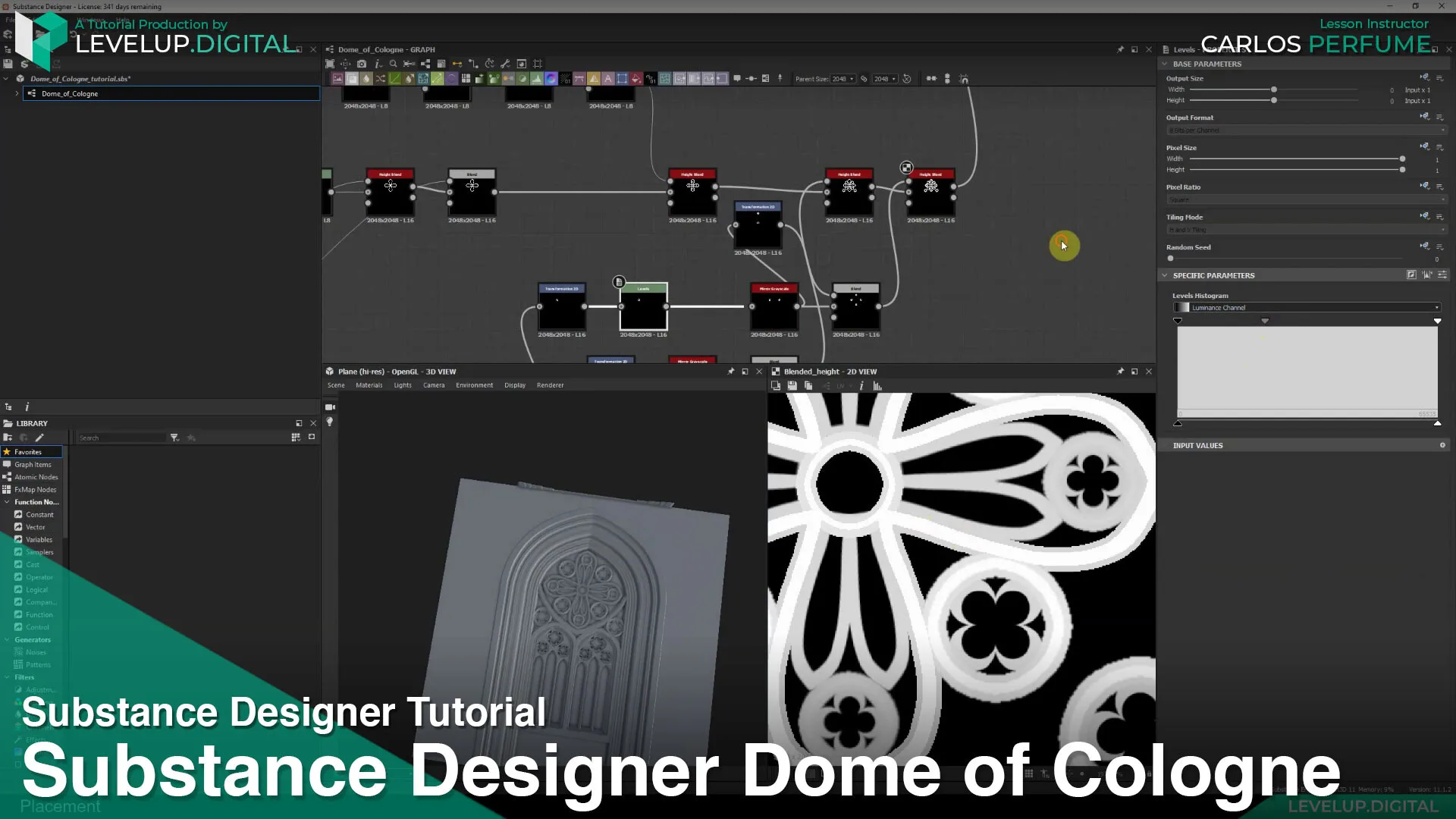 Substance Designer Dome of Cologne | Carlos Perfume