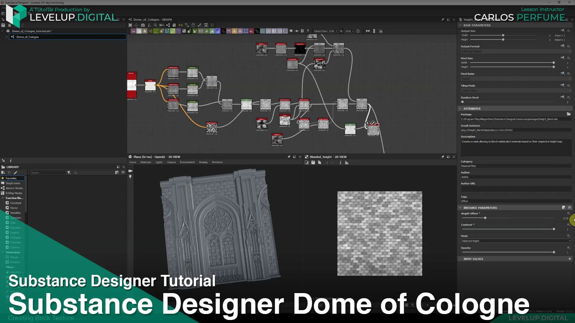 Substance Designer Dome of Cologne | Carlos Perfume