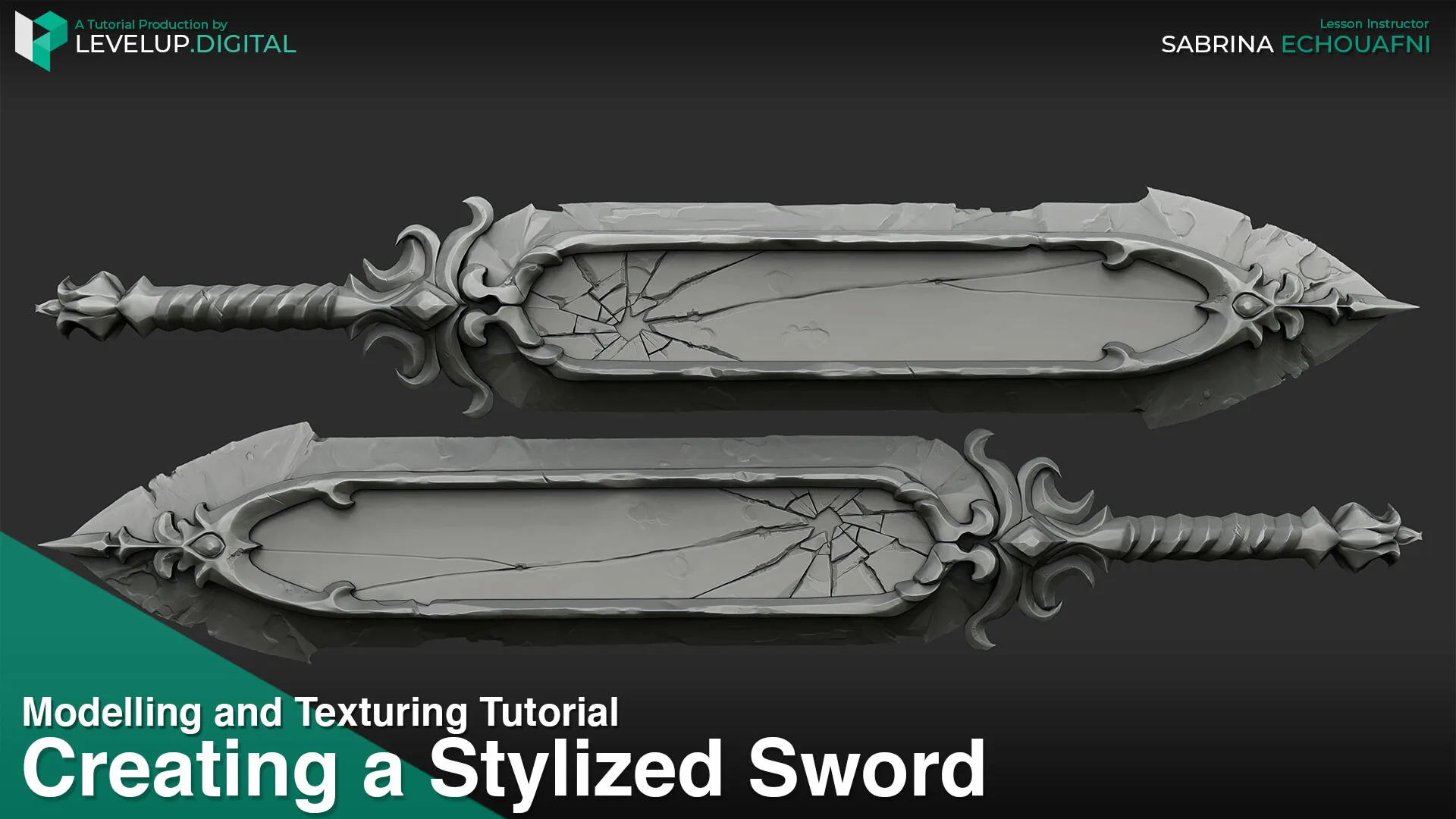 Creating a Stylized Sword | Sabrina Echouafni