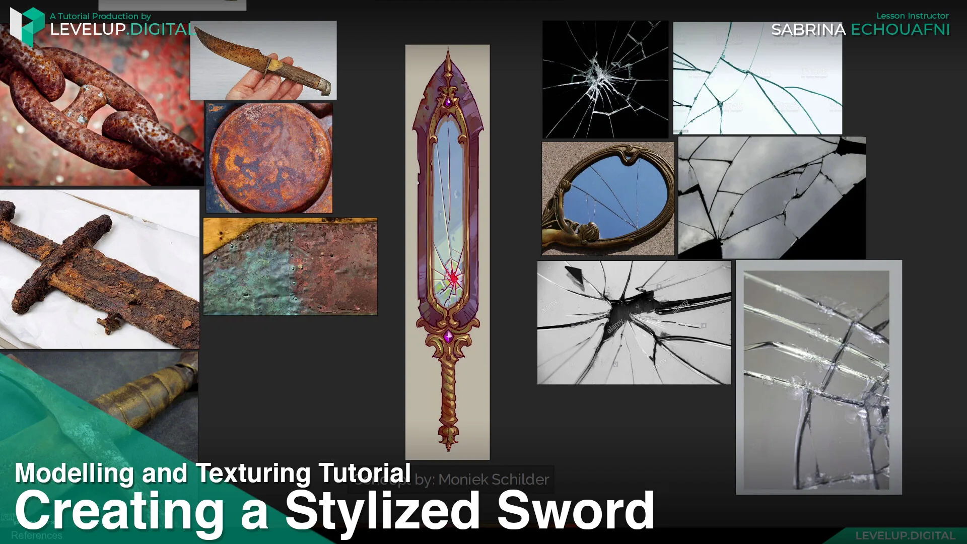 Creating a Stylized Sword | Sabrina Echouafni