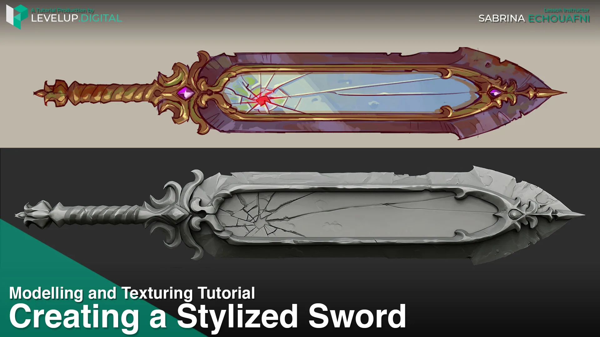 Creating a Stylized Sword | Sabrina Echouafni