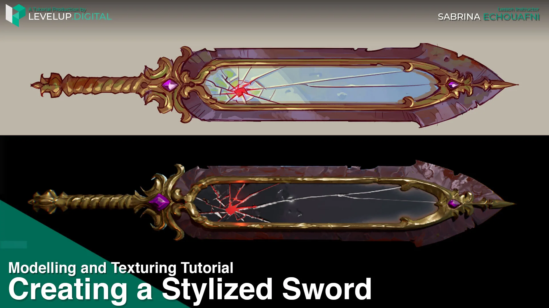 Creating a Stylized Sword | Sabrina Echouafni