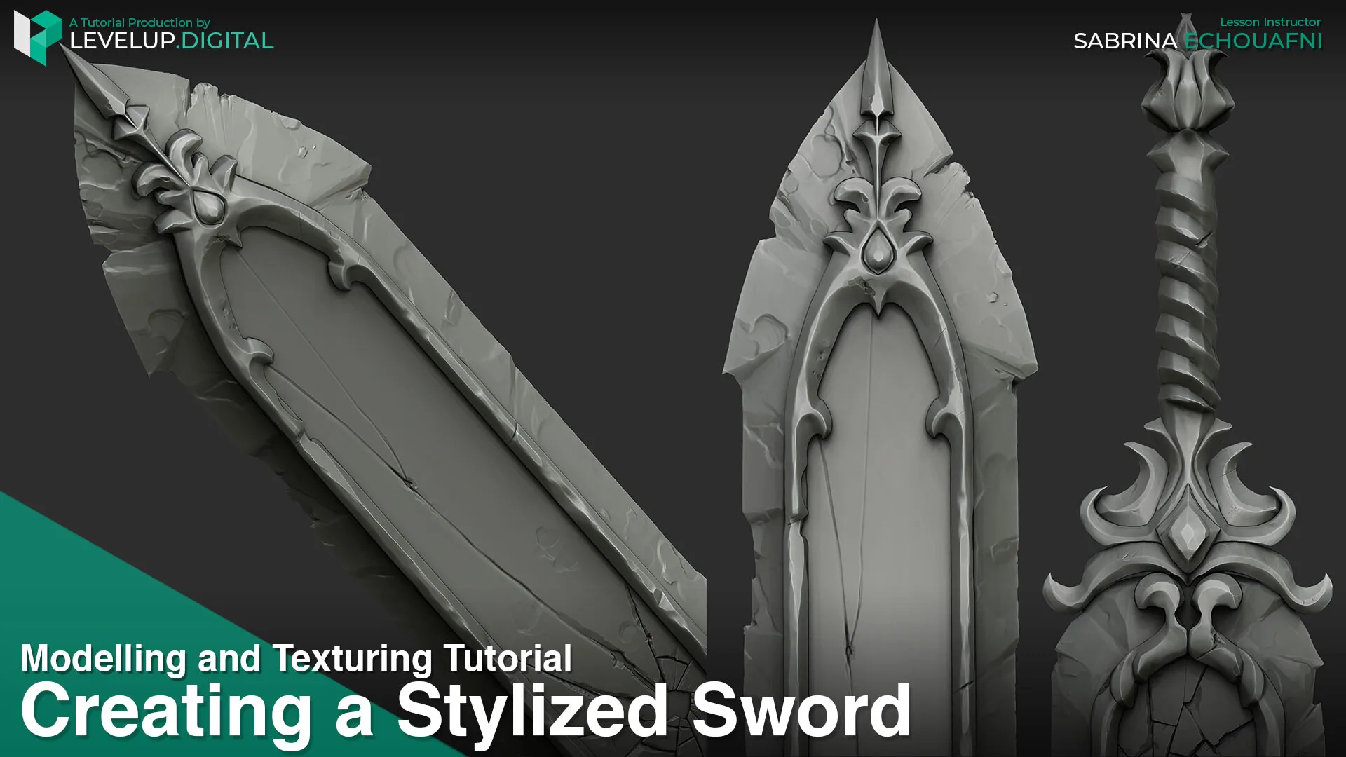Creating a Stylized Sword | Sabrina Echouafni