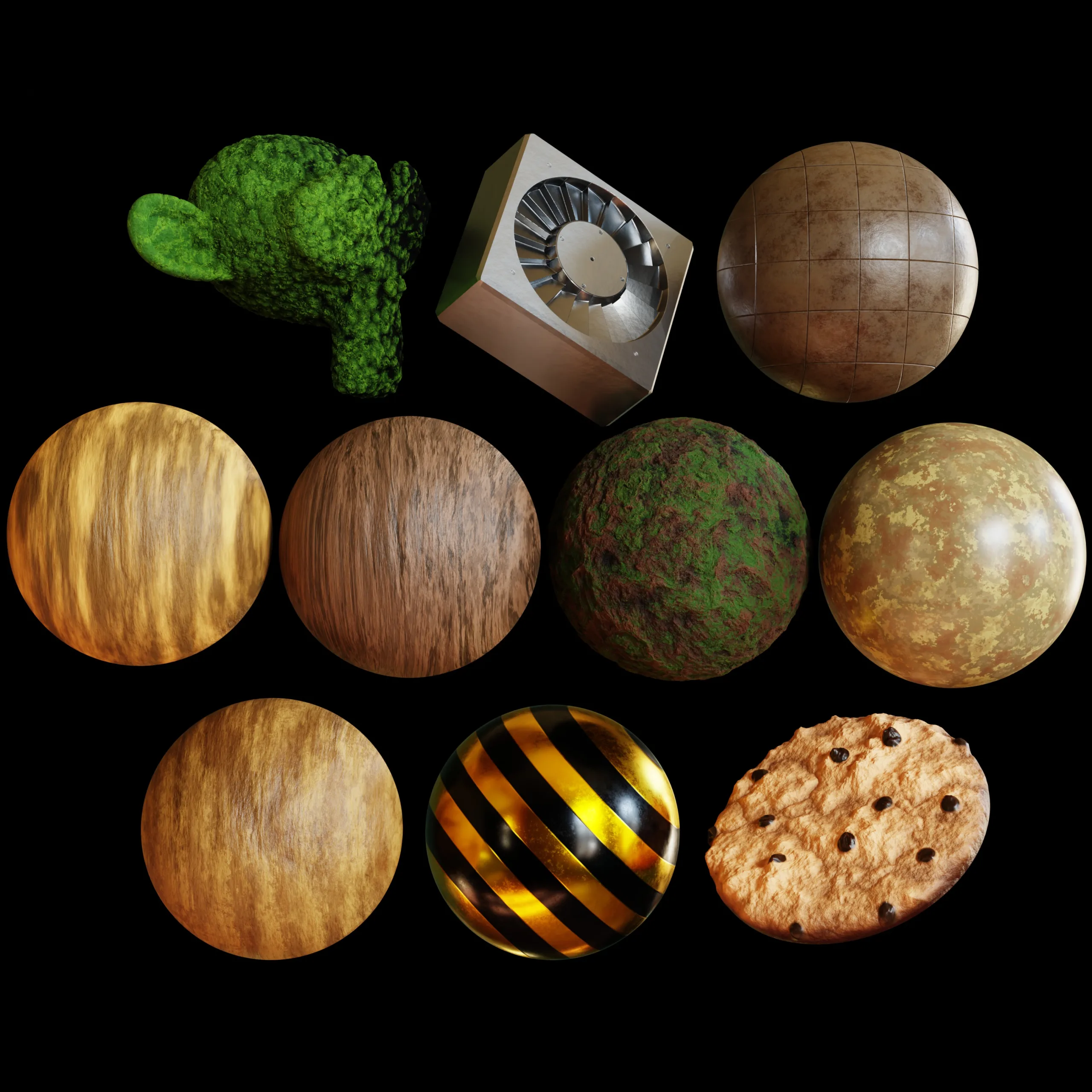 Blender Procedural Material Pack #13