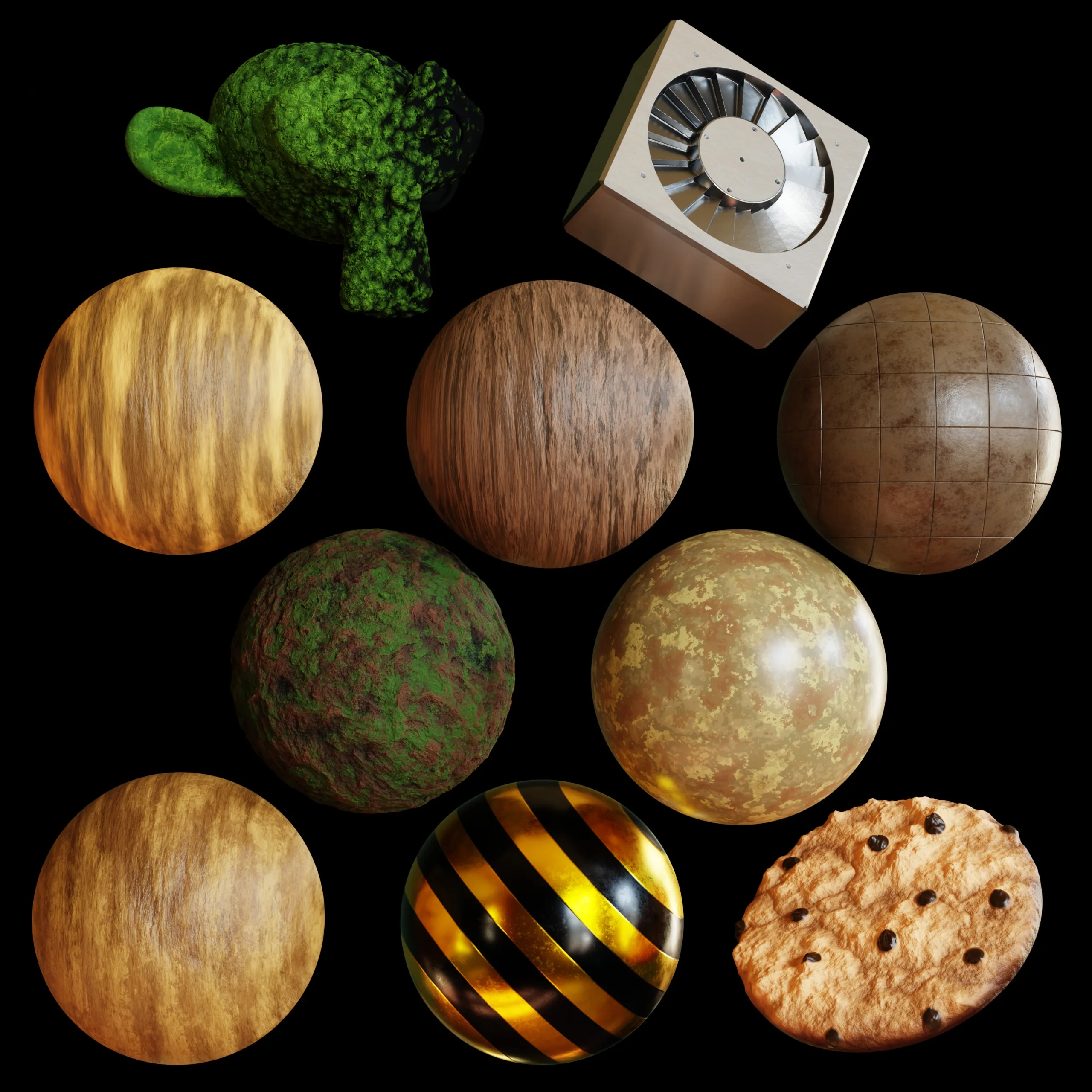 Blender Procedural Material Pack #13