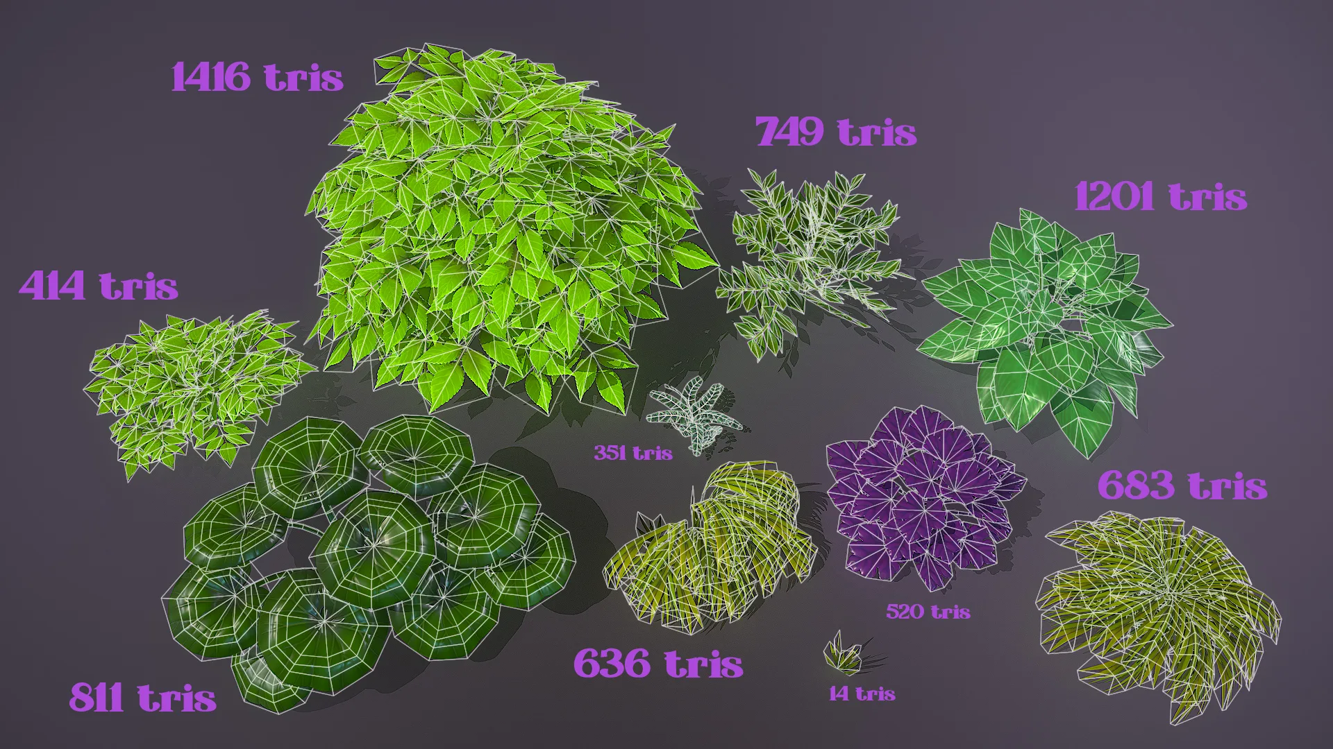 Garden Foliage Pack