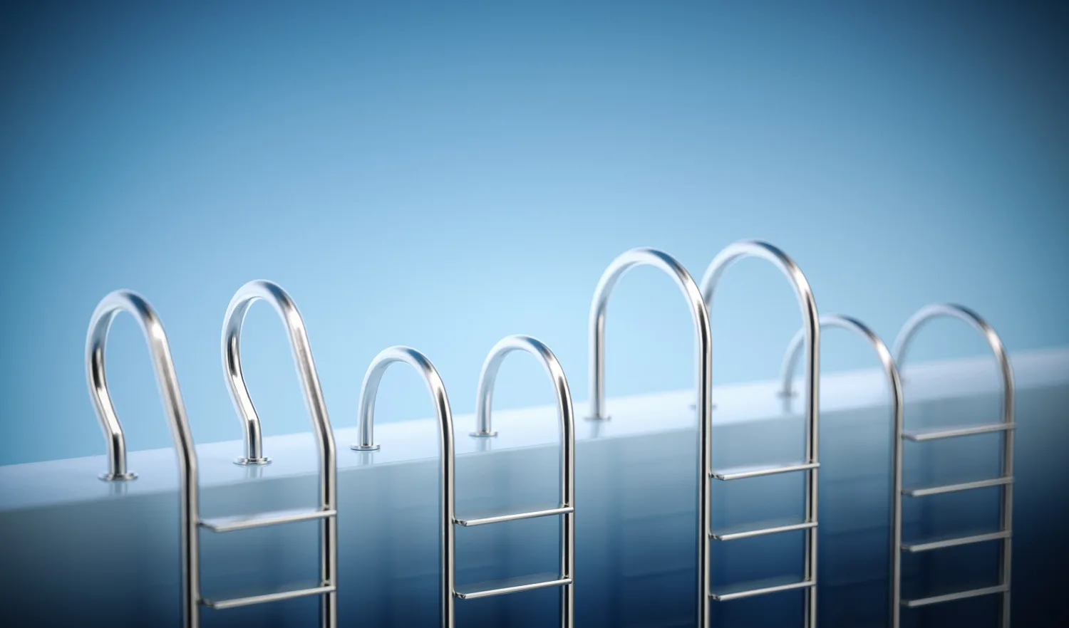 Pool Ladder Pack - 3D Models