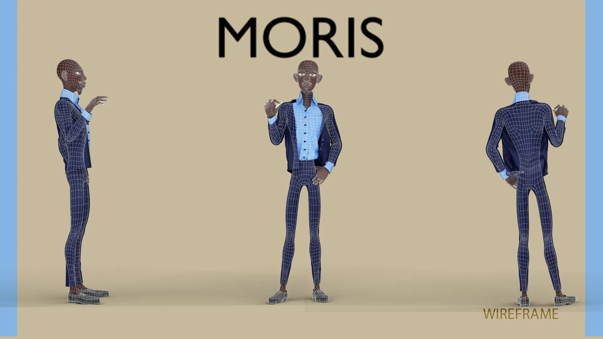 Moris Maya Version - Rigged