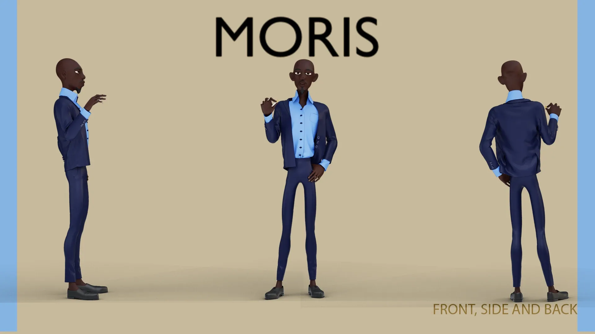 Moris Blender Version - Rigged