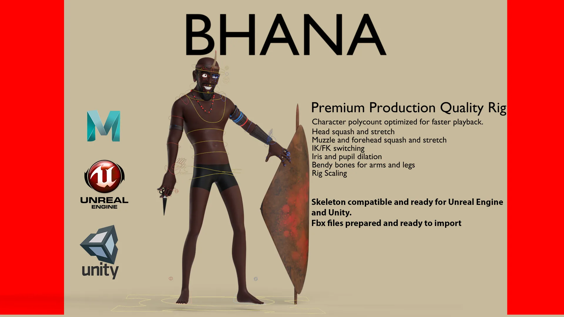 BHANA RIG MAYA VERSION