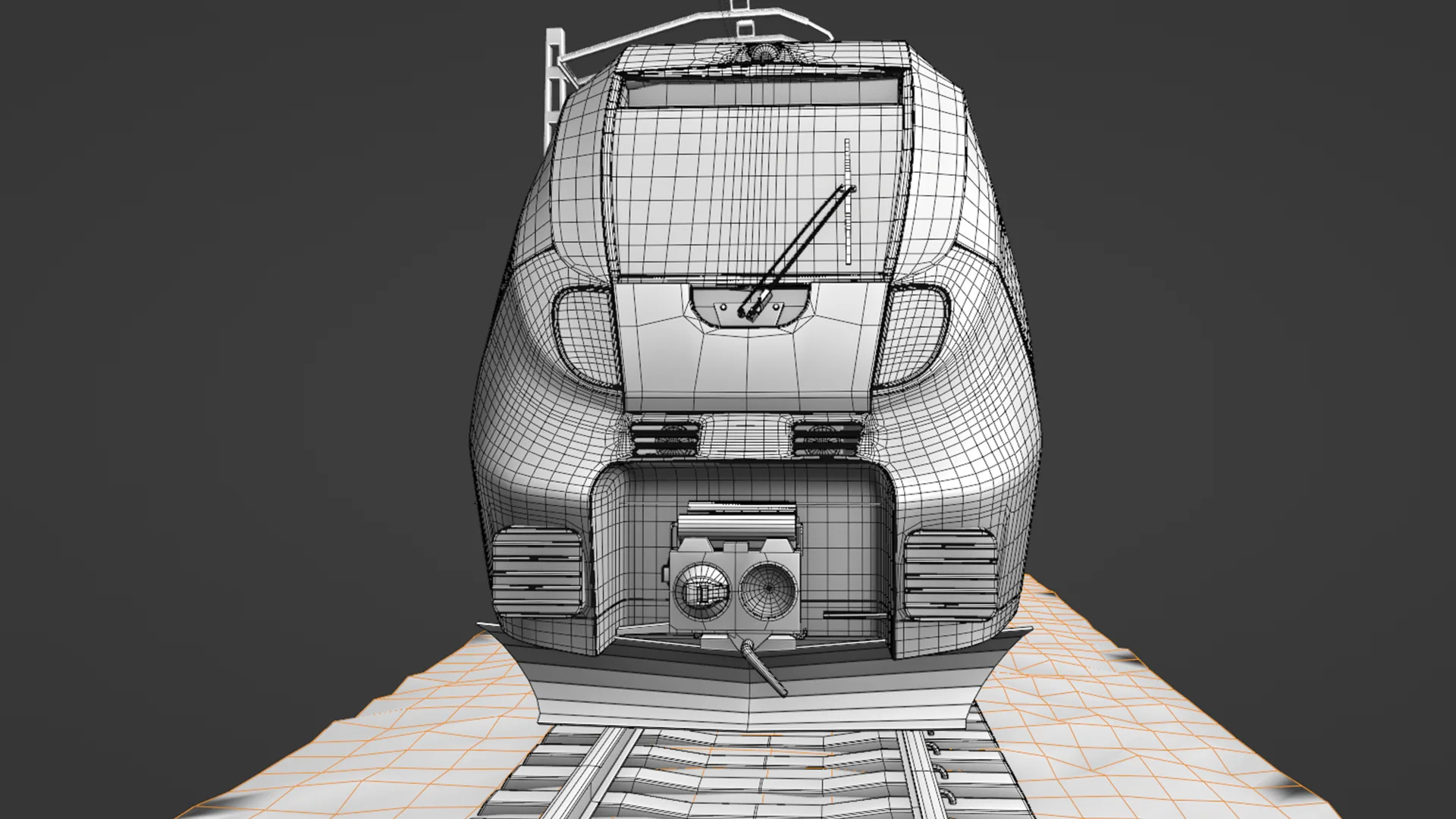 Bombardier TALENT Train Regodb Rigged&Animated