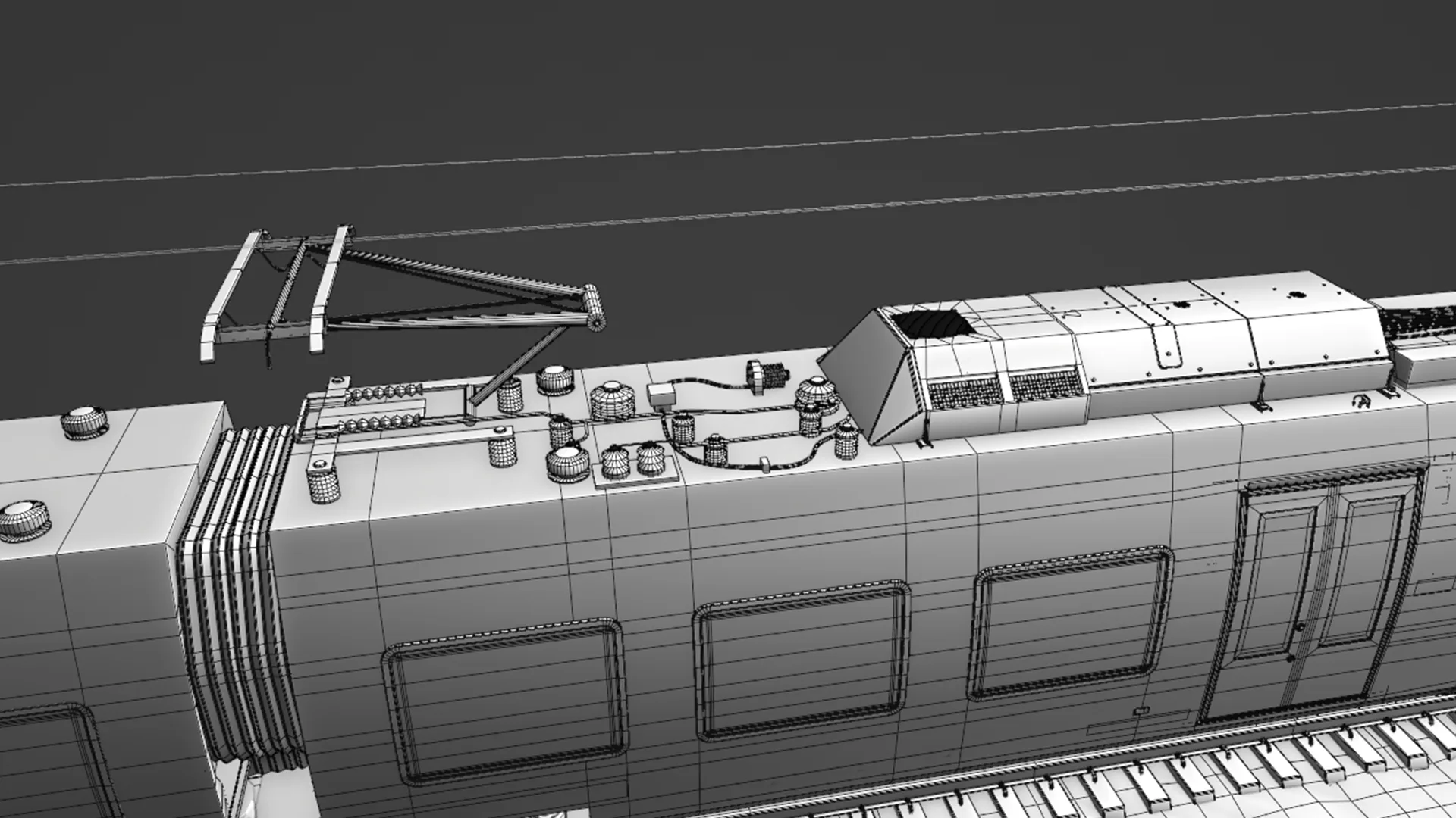 Bombardier TALENT Train Regodb Rigged&Animated