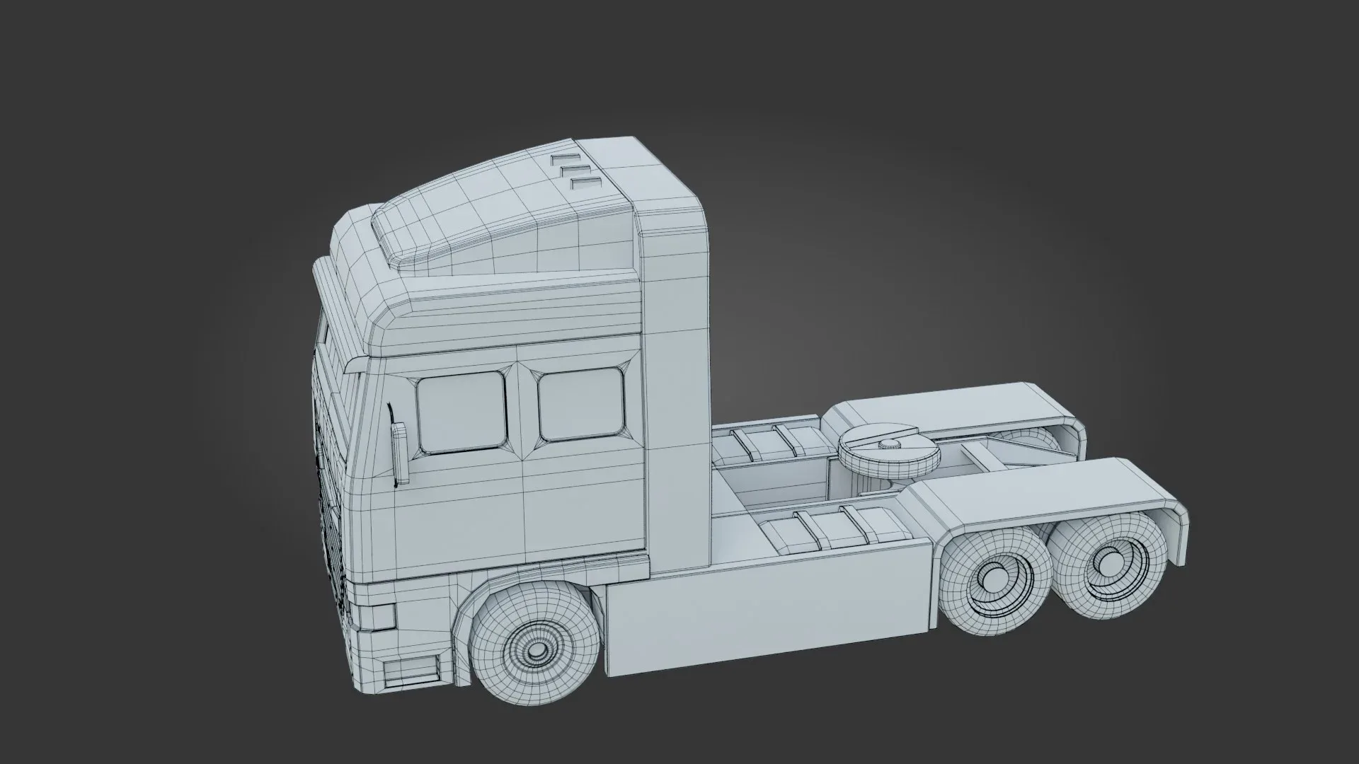 Truck - Low Poly - Game Ready - PBR