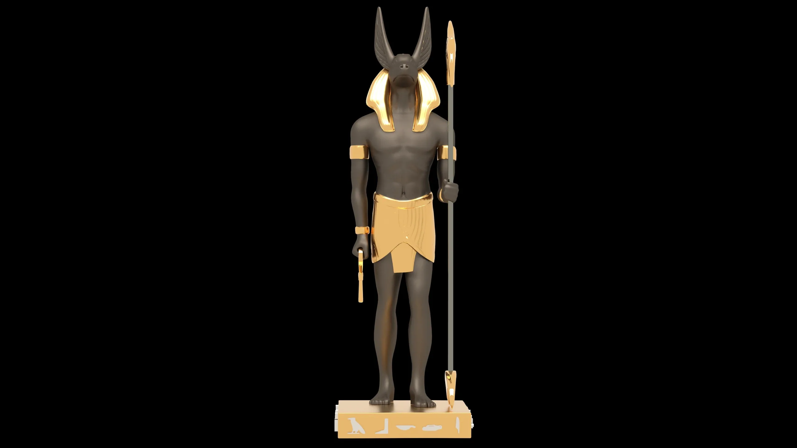 Ancient Egyptian God Anubis 4K