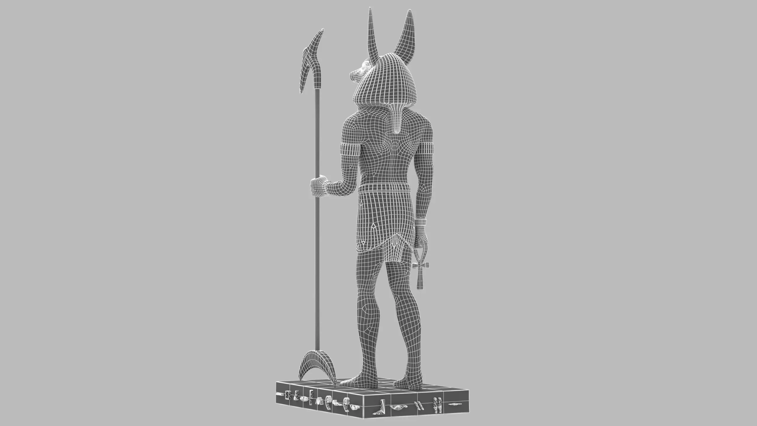 Ancient Egyptian God Anubis 4K