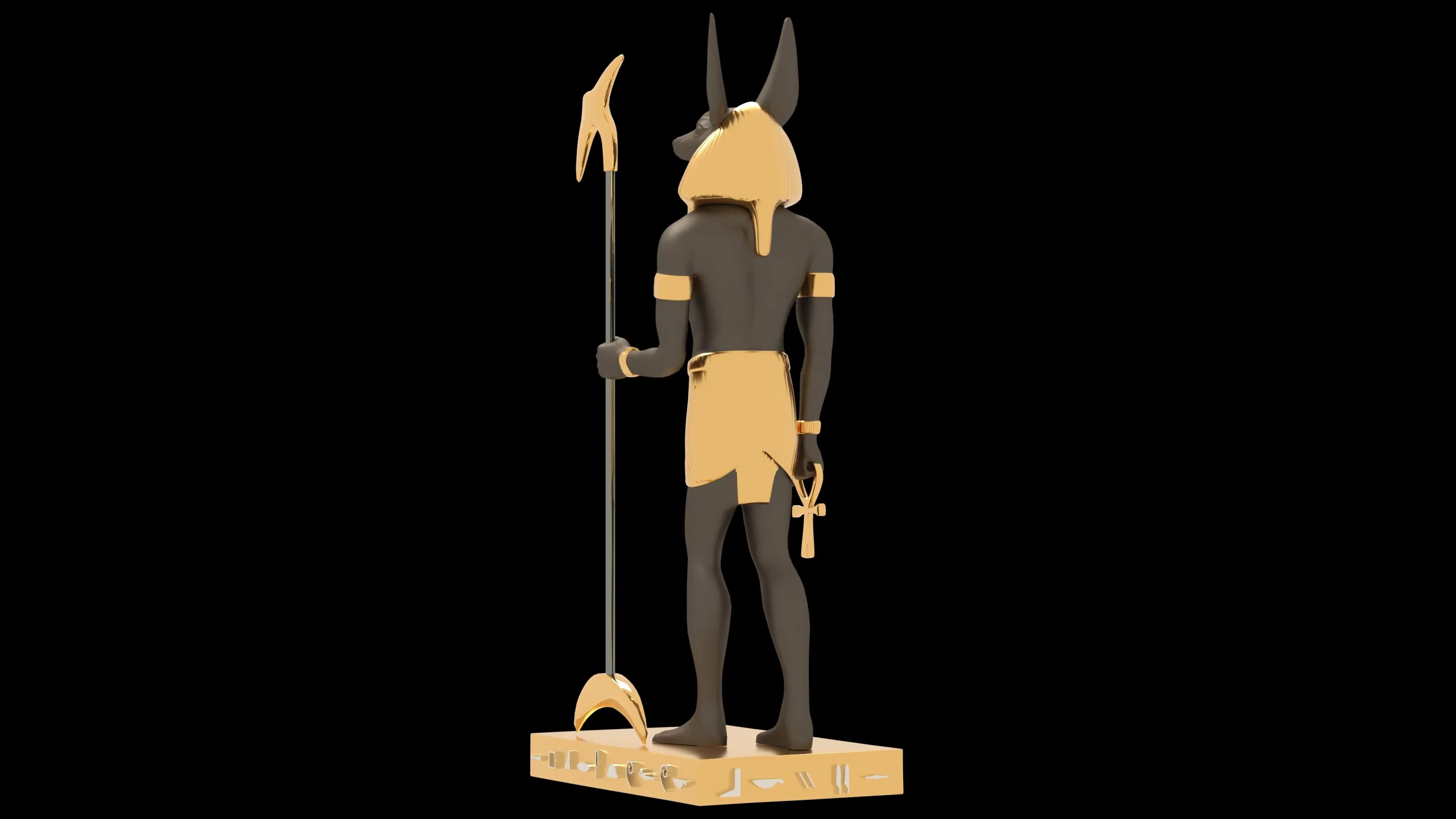 Ancient Egyptian God Anubis 4K