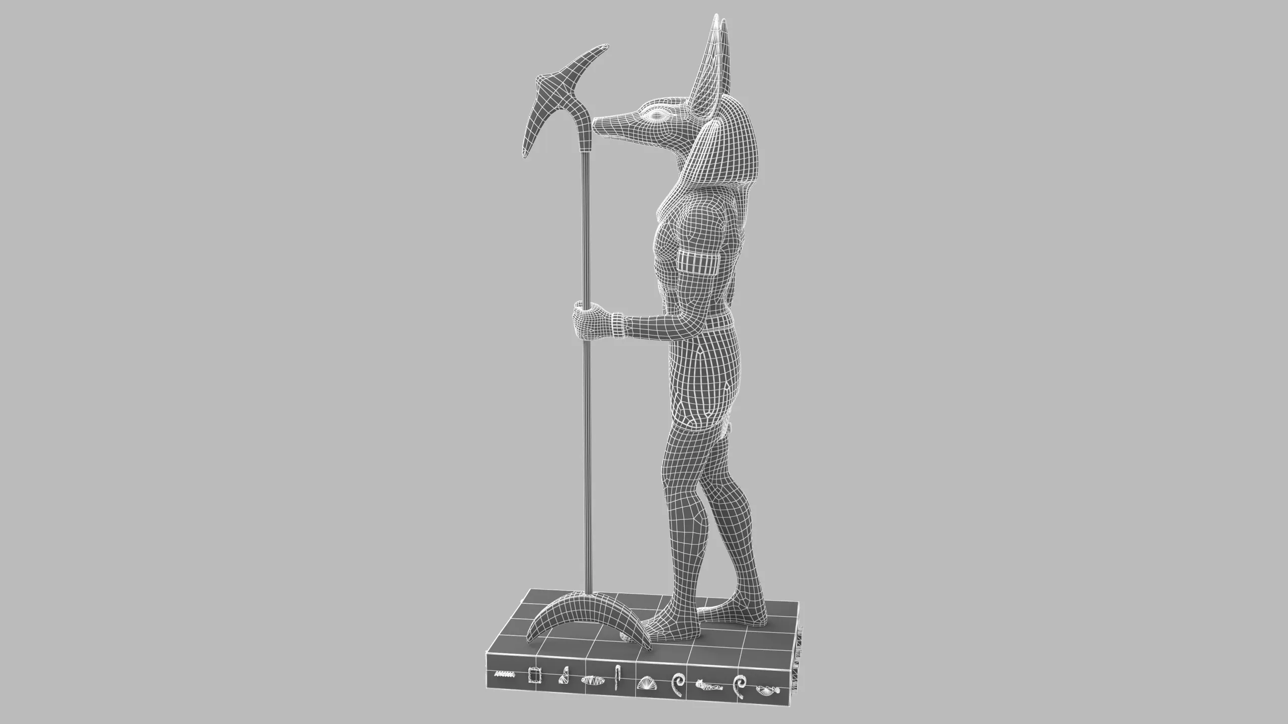 Ancient Egyptian God Anubis 4K