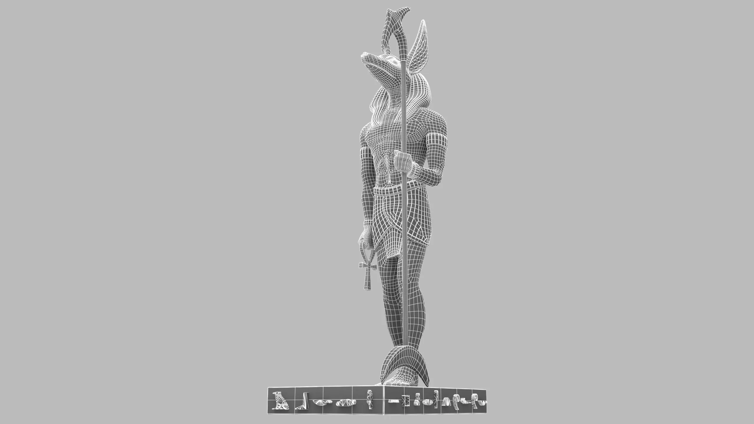 Ancient Egyptian God Anubis 4K