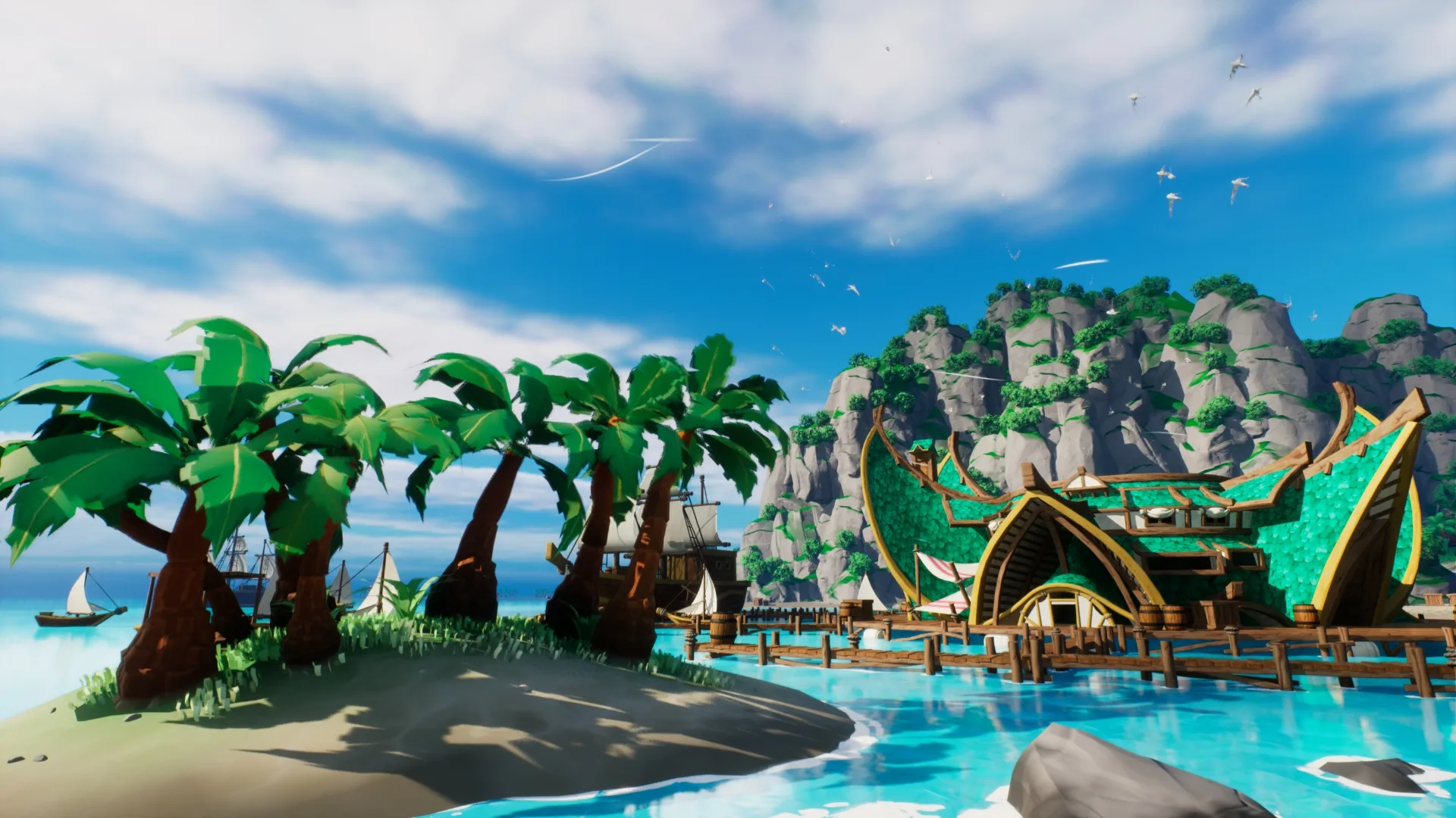 Stylized Beach Environment