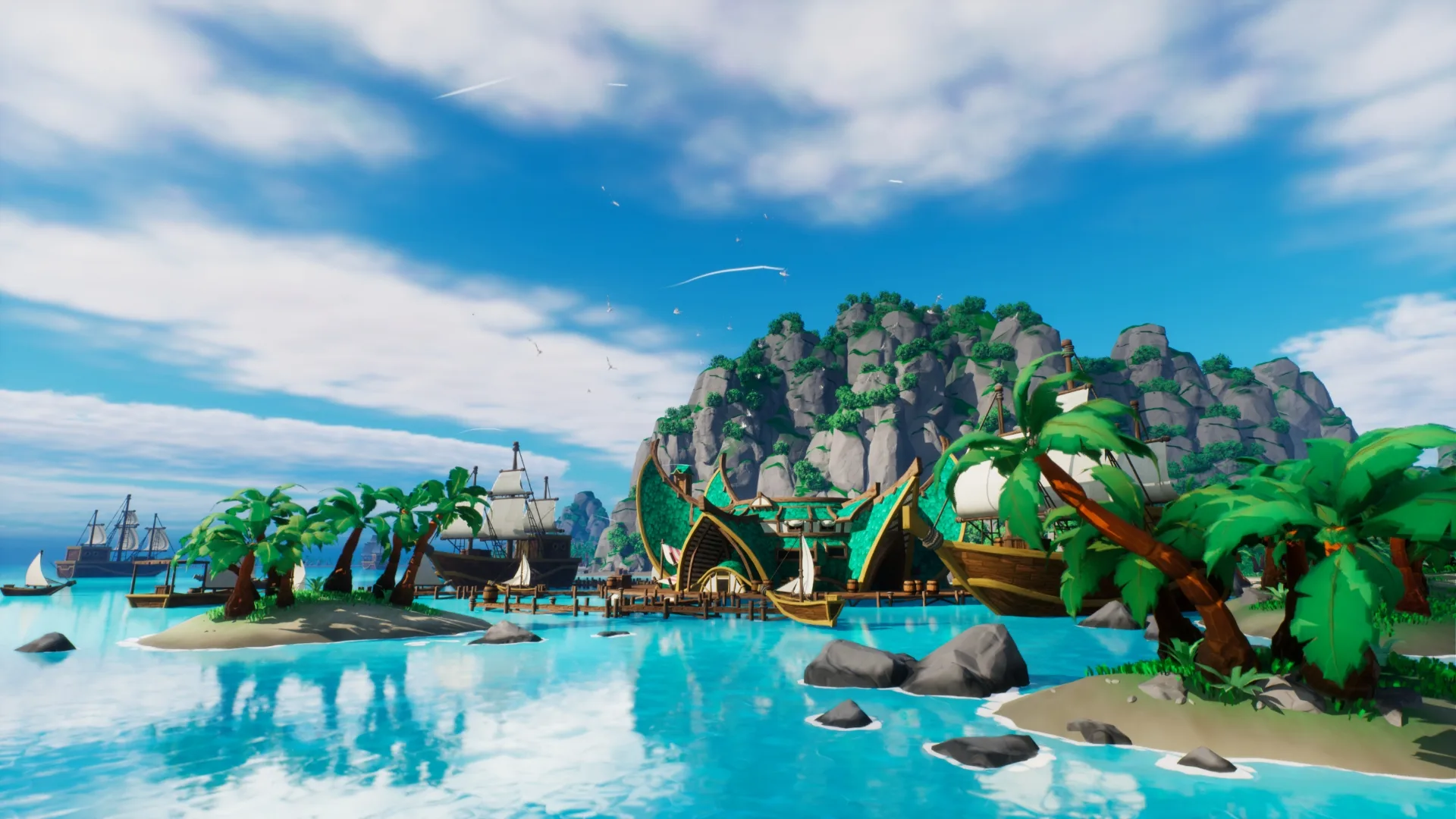 Stylized Beach Environment