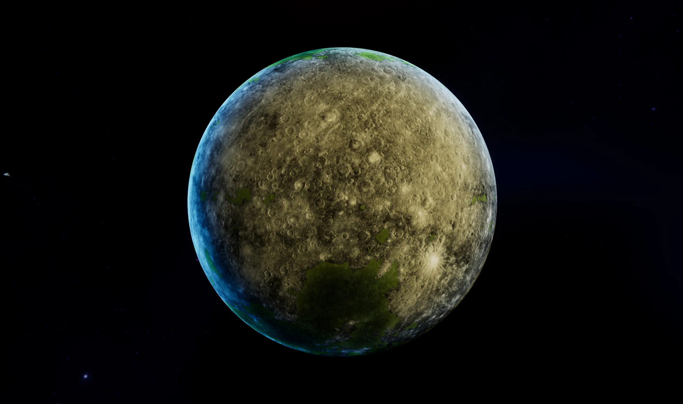 3D Sci-Fi Planets Pack vol 2