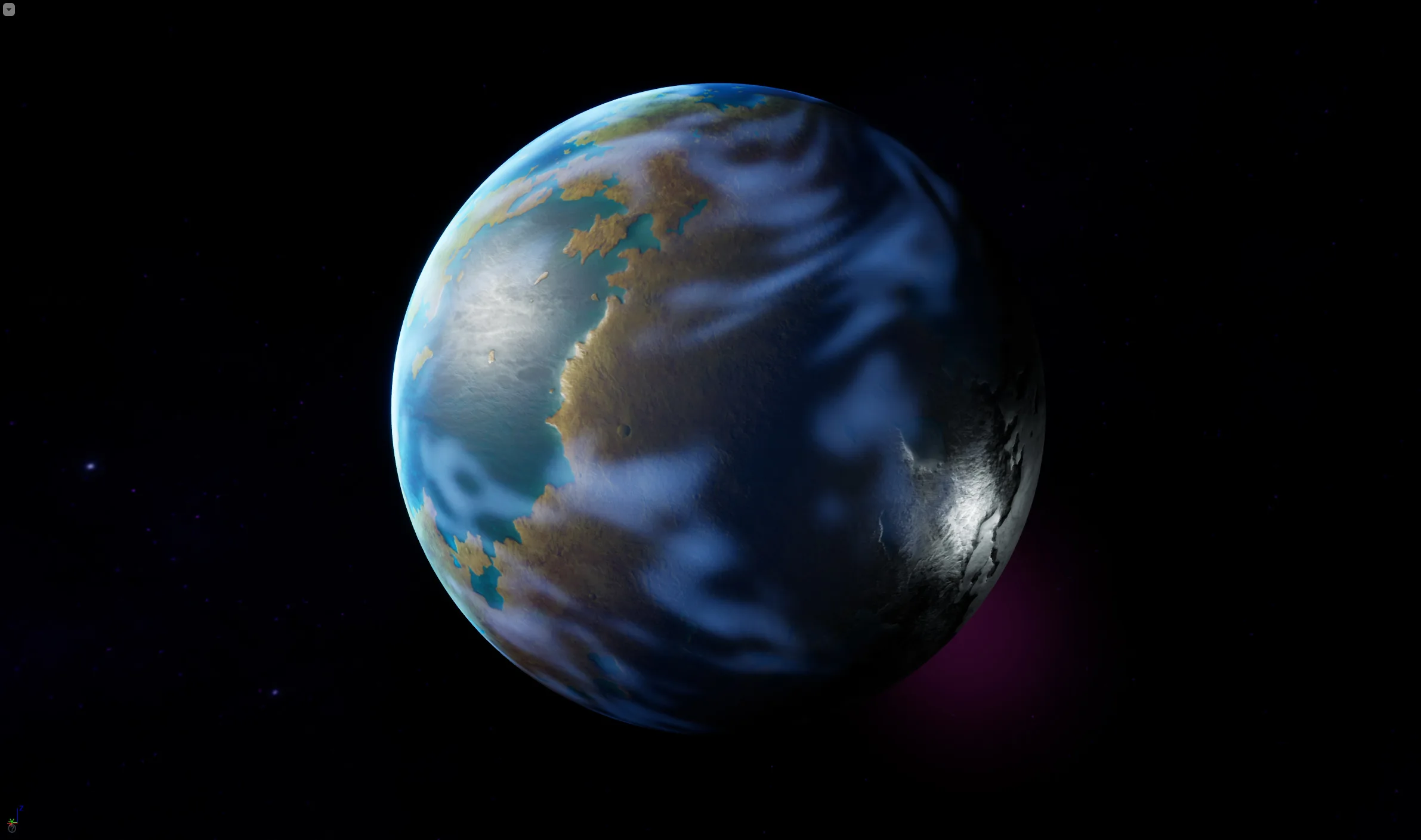 3D Sci-Fi Planets Pack vol 2