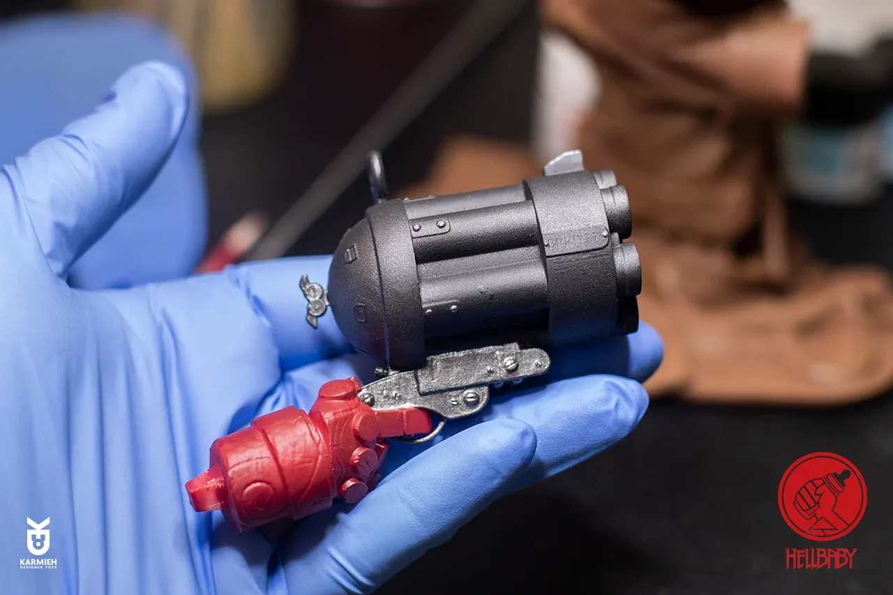 Ready to 3d print Hellbaby figure