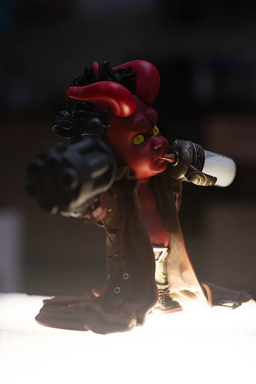 Ready to 3d print Hellbaby figure