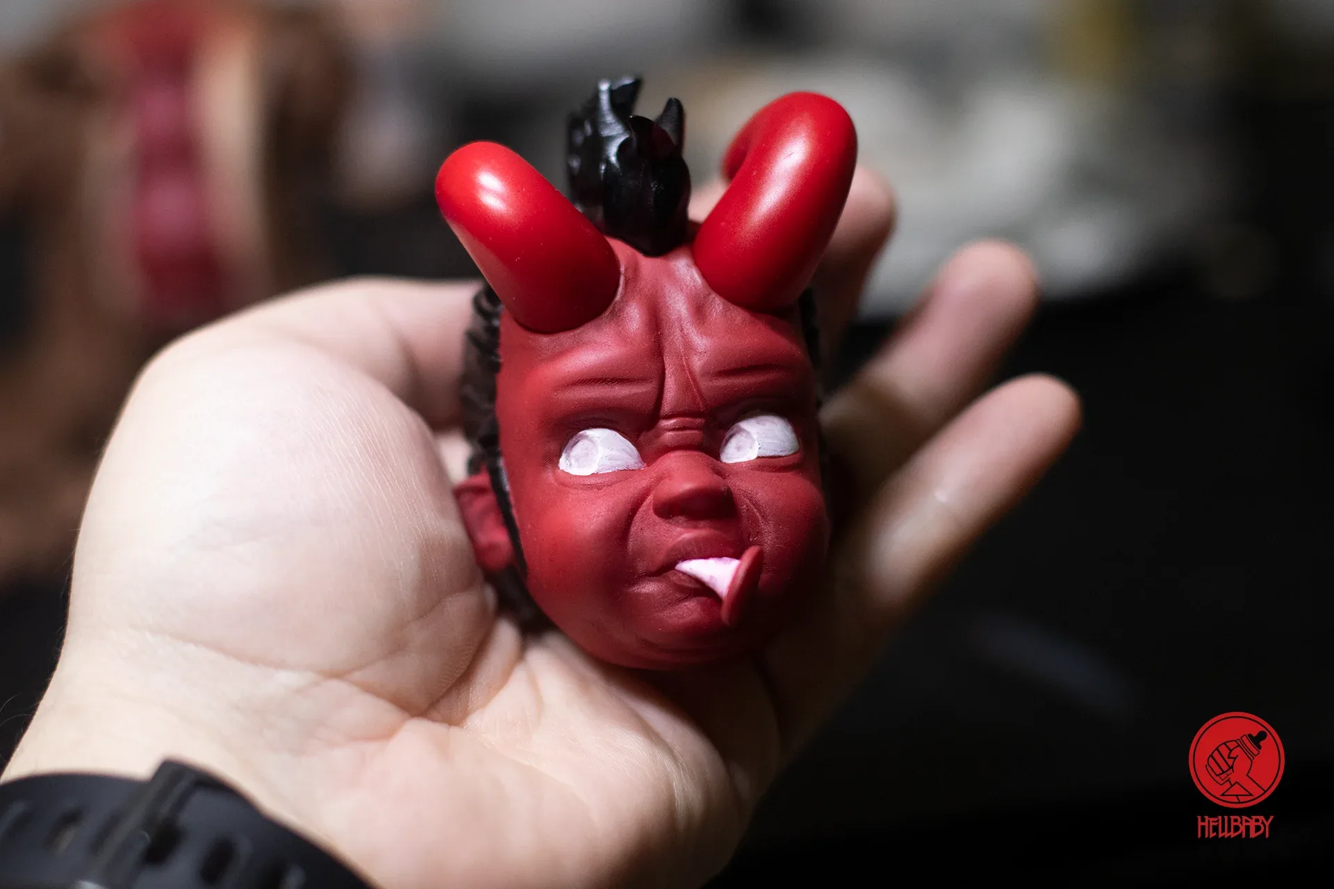 Ready to 3d print Hellbaby figure