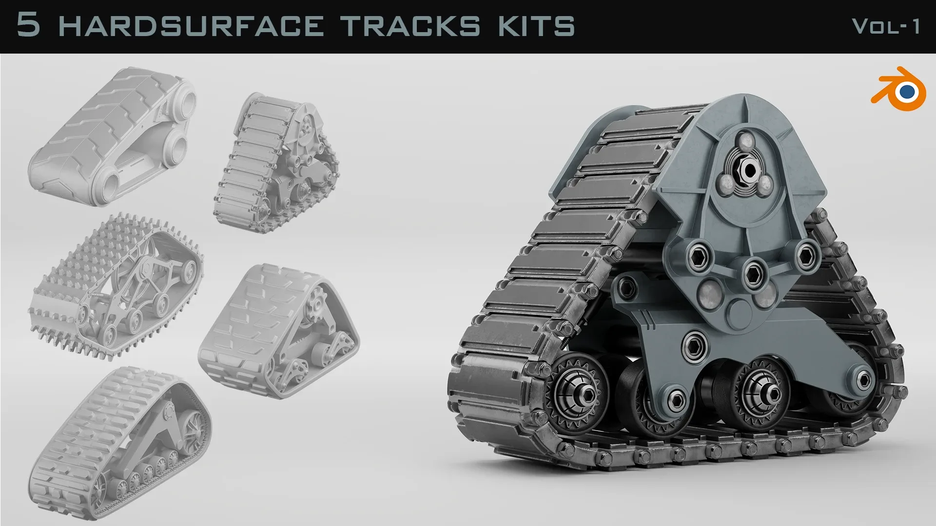 5 Hard Surface Track kits