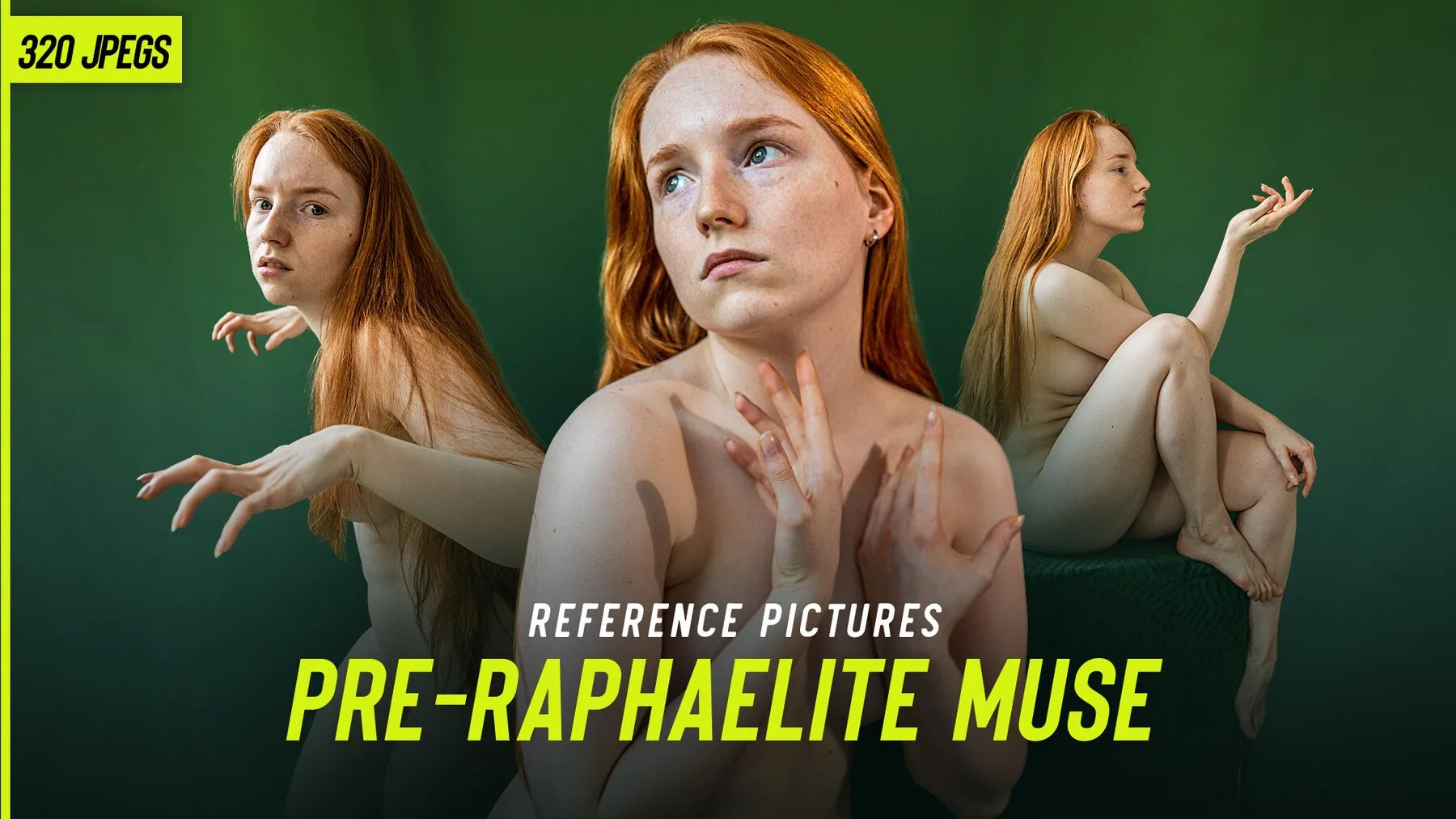 320 Pre-Raphaelite Muse Reference Pictures