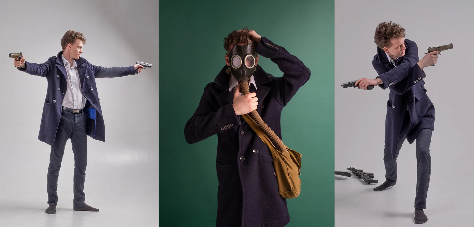 Armed Male Character Reference Pictures