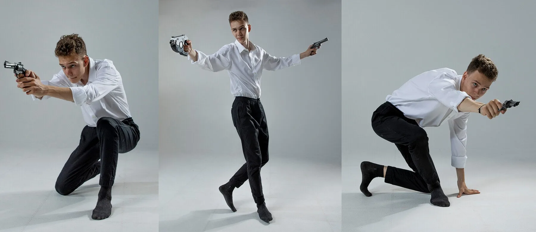 Armed Male Character Reference Pictures