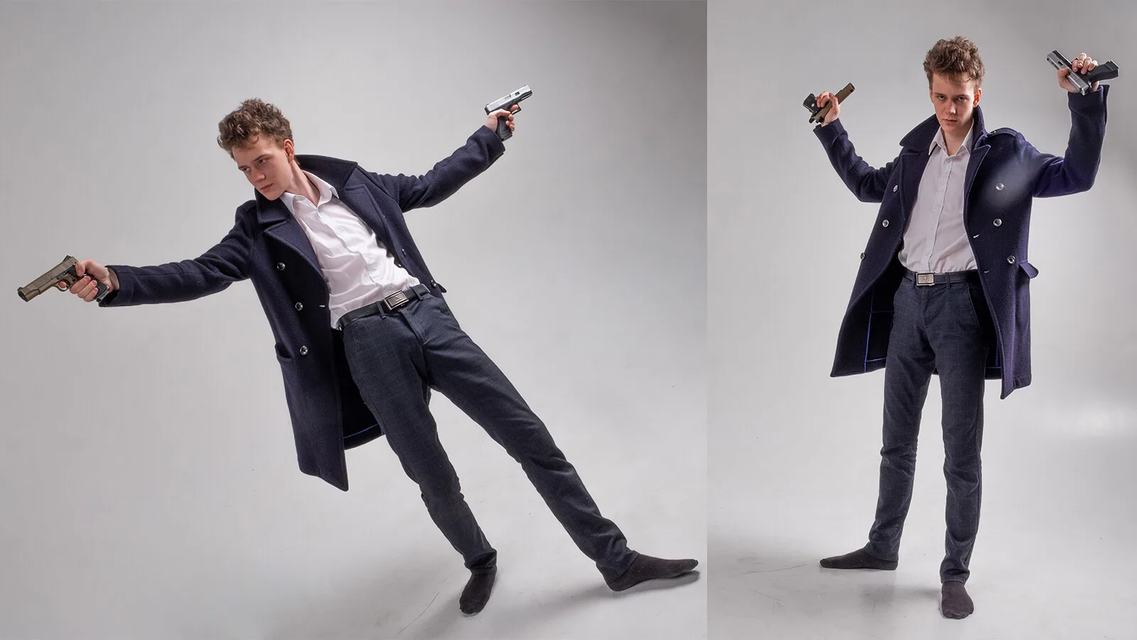 Armed Male Character Reference Pictures