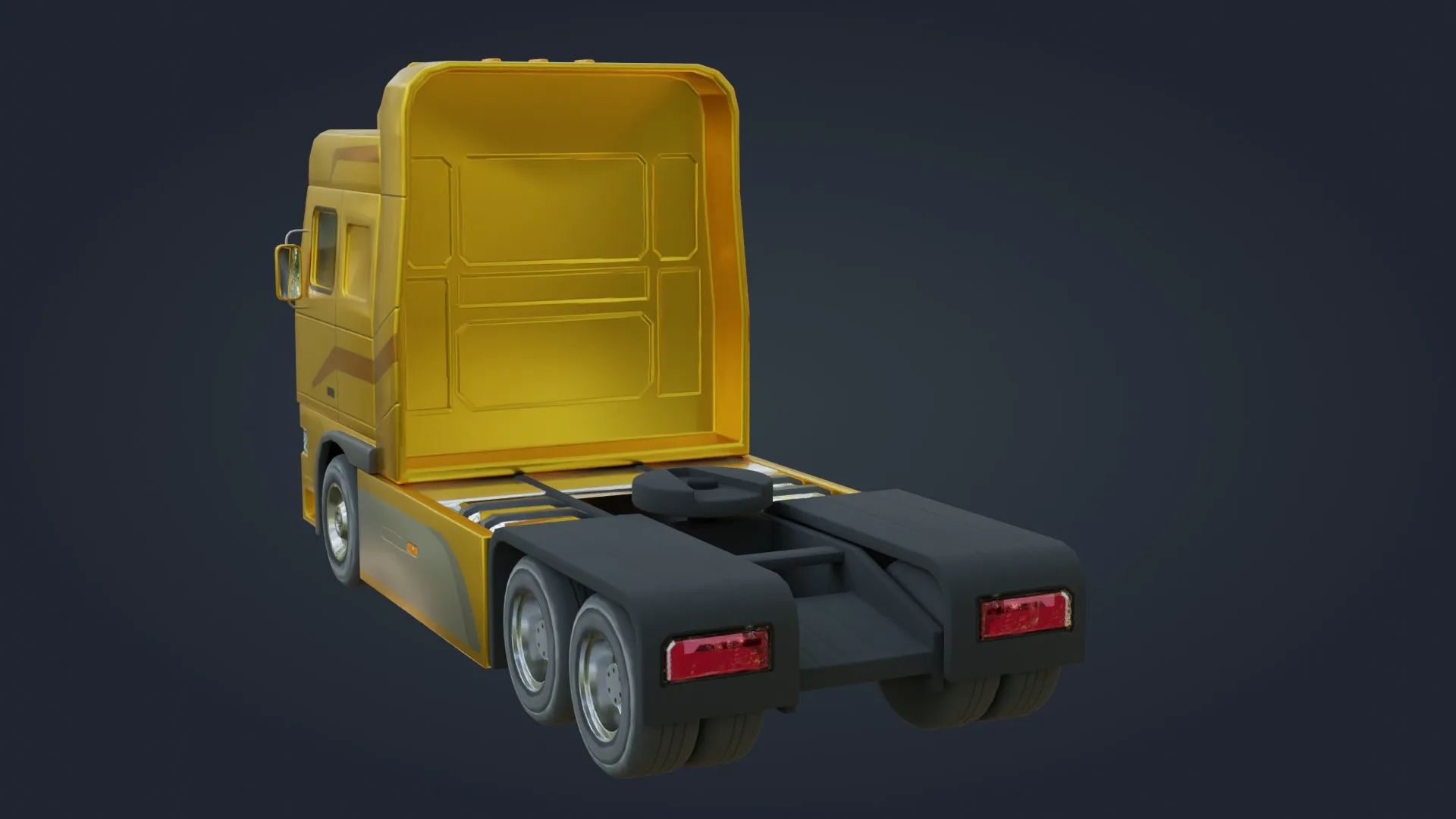 Truck - Low Poly - Game Ready - PBR