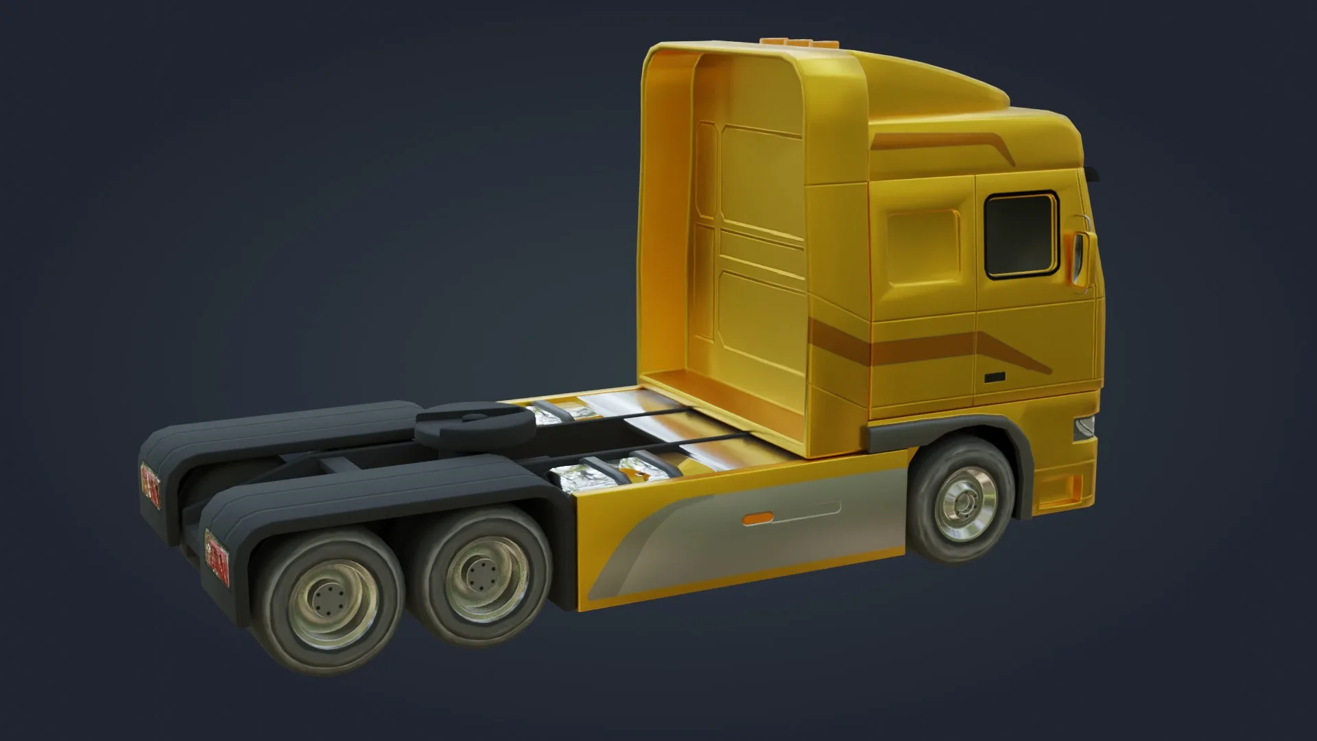 Truck - Low Poly - Game Ready - PBR